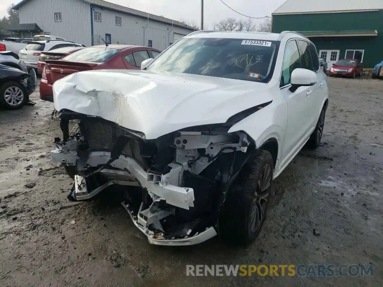 2 Photograph of a damaged car YV4A22PK7L1563995 VOLVO XC90 2020