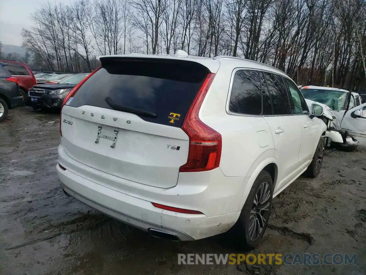 4 Фотография поврежденного автомобиля YV4A22PK7L1563995 VOLVO XC90 2020