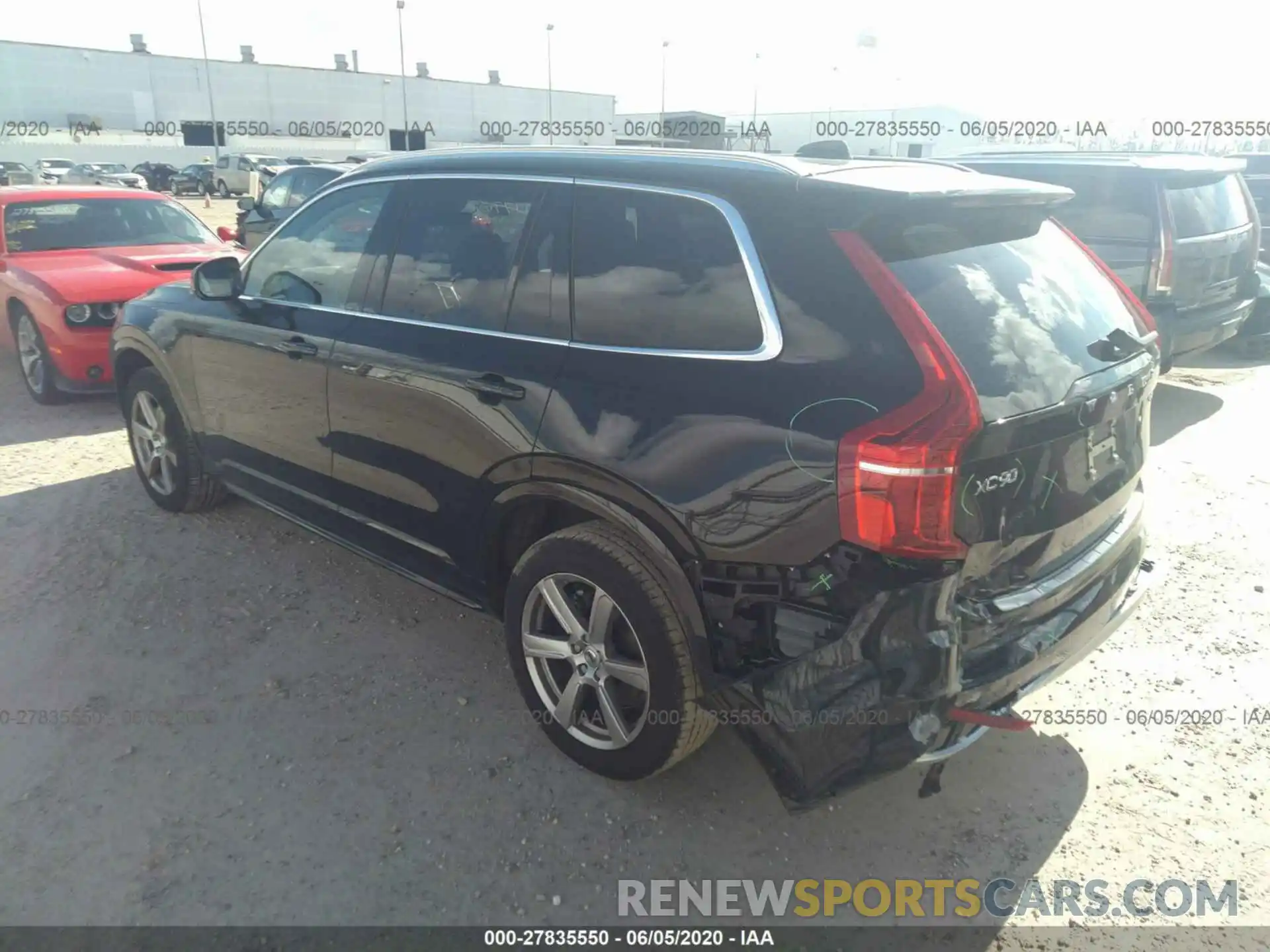 3 Photograph of a damaged car YV4A22PK7L1587780 VOLVO XC90 2020