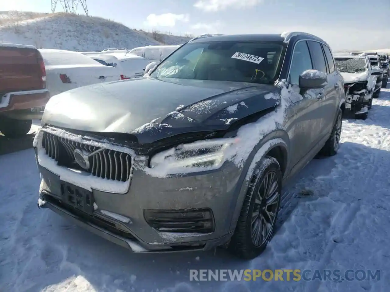 2 Photograph of a damaged car YV4A22PK7L1605727 VOLVO XC90 2020