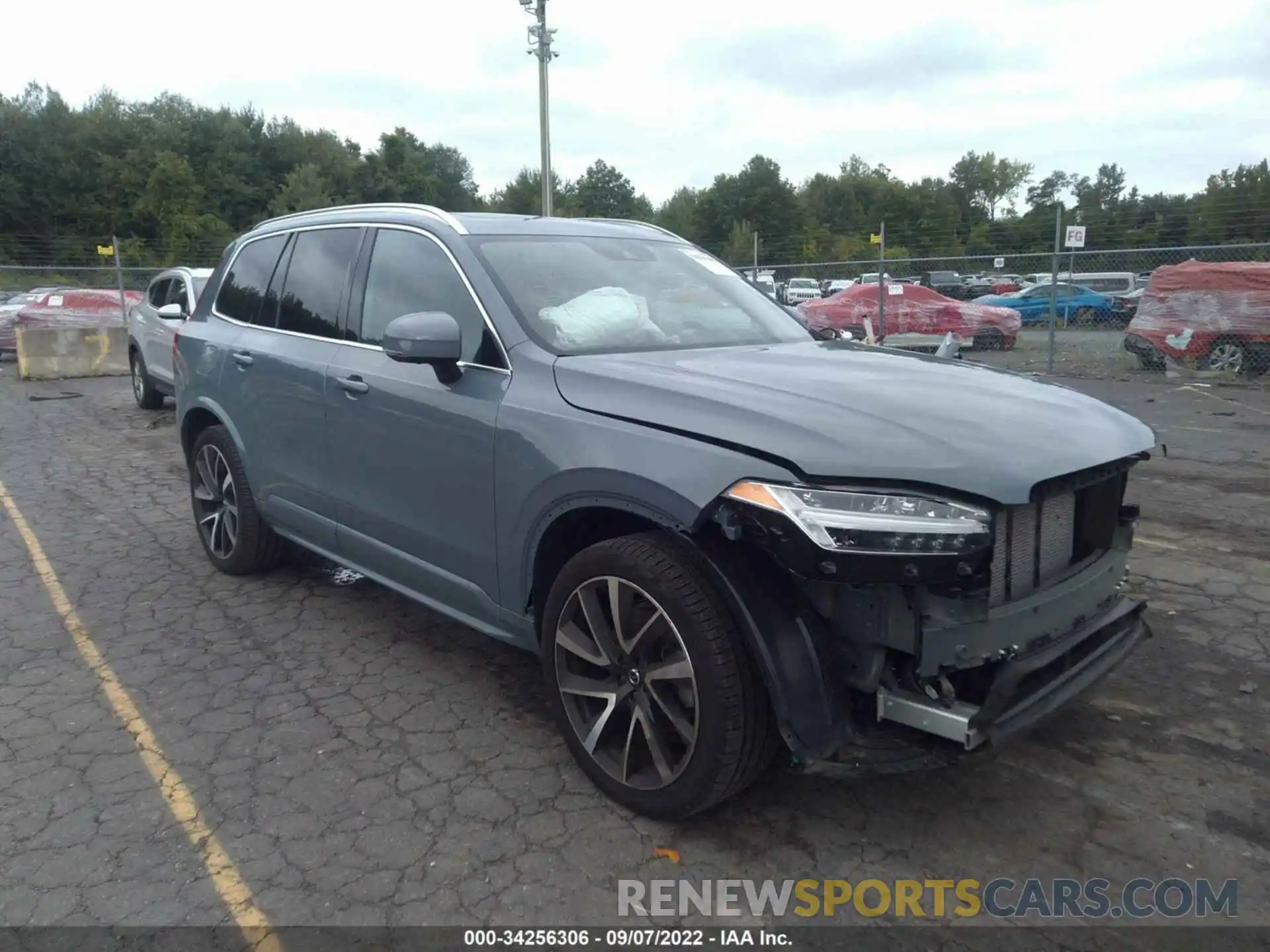 1 Photograph of a damaged car YV4A22PK7L1611477 VOLVO XC90 2020