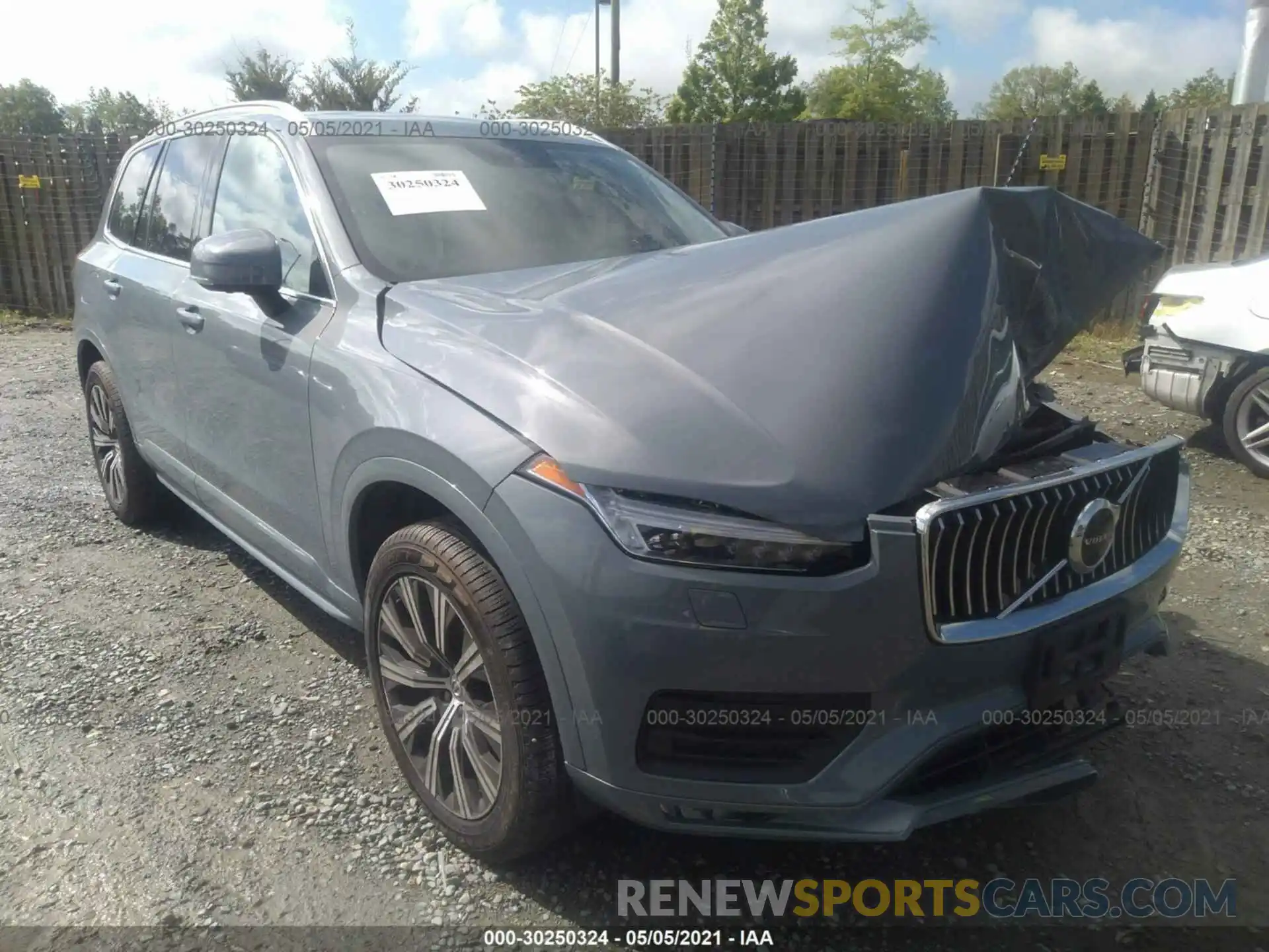 1 Photograph of a damaged car YV4A22PK8L1569174 VOLVO XC90 2020