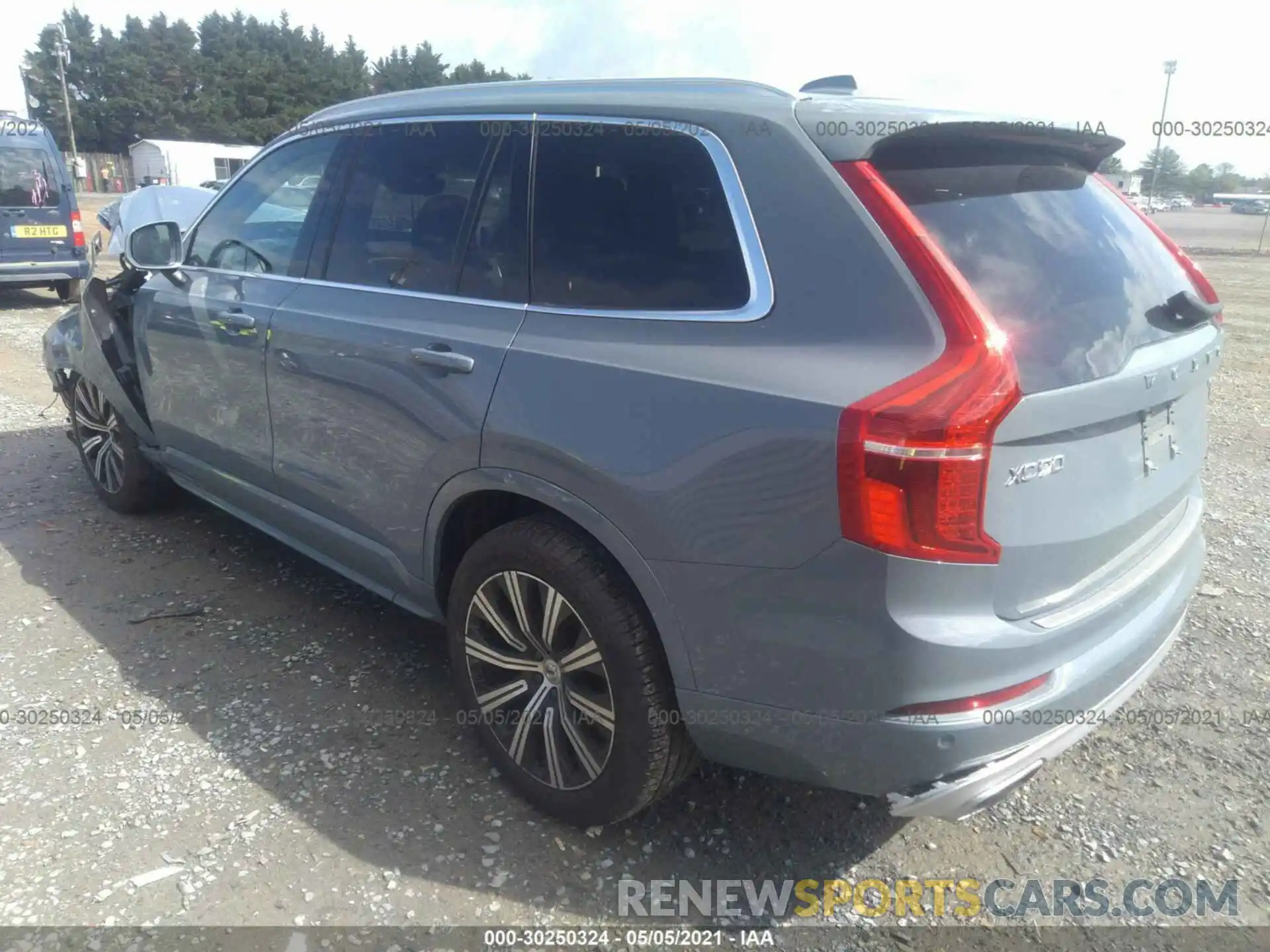 3 Фотография поврежденного автомобиля YV4A22PK8L1569174 VOLVO XC90 2020