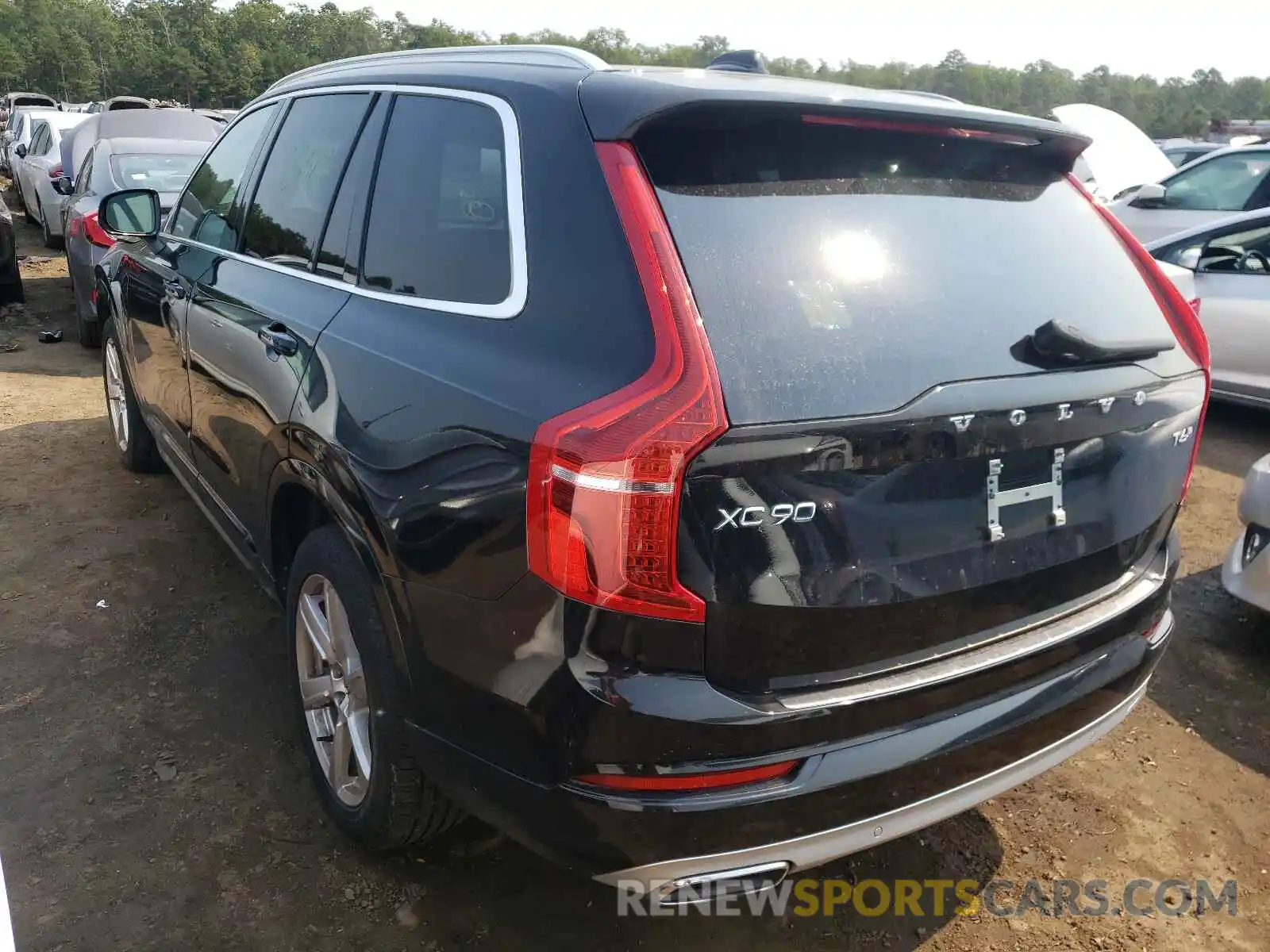 3 Фотография поврежденного автомобиля YV4A22PK8L1586217 VOLVO XC90 2020