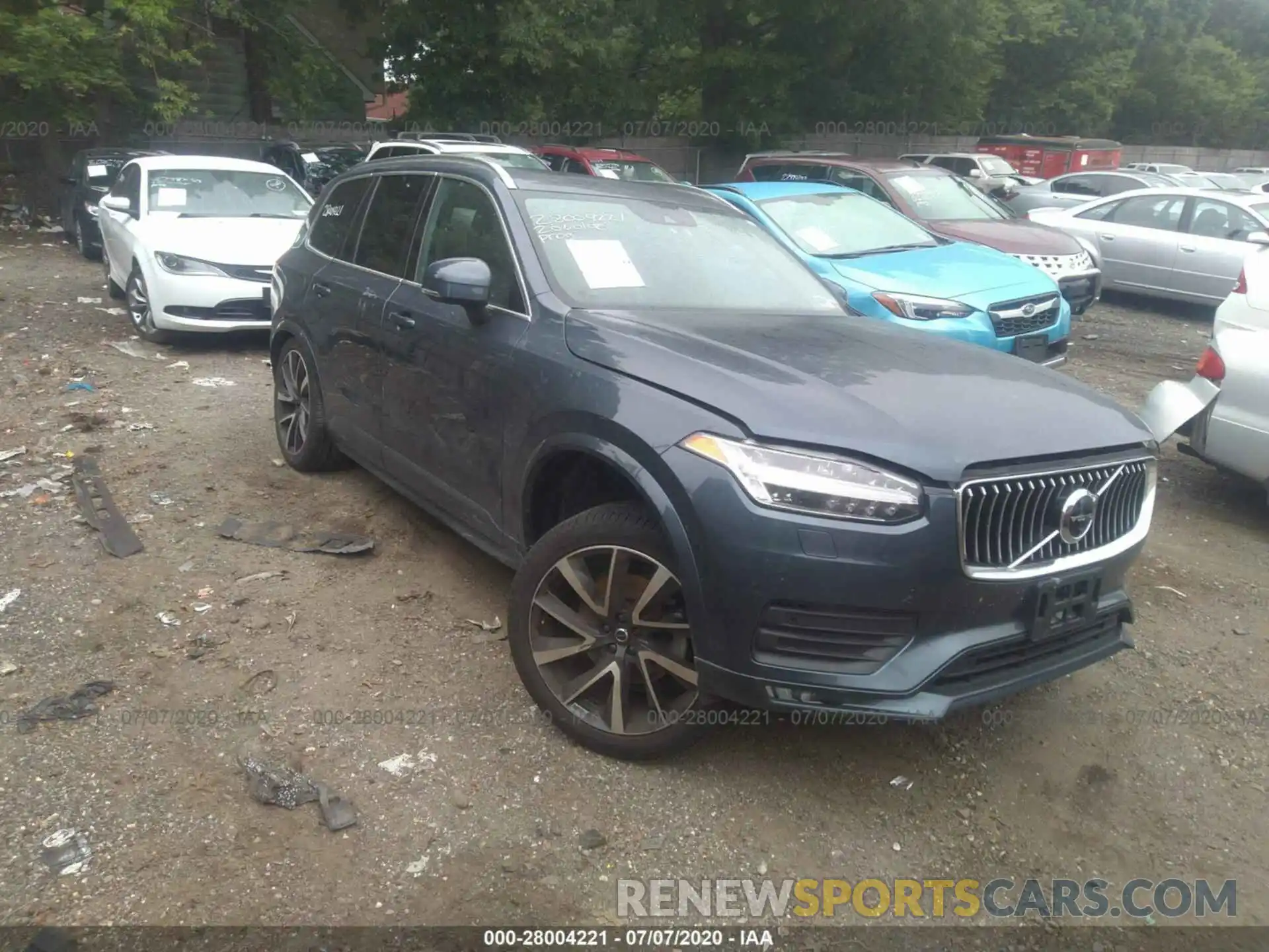 1 Photograph of a damaged car YV4A22PK9L1535115 VOLVO XC90 2020