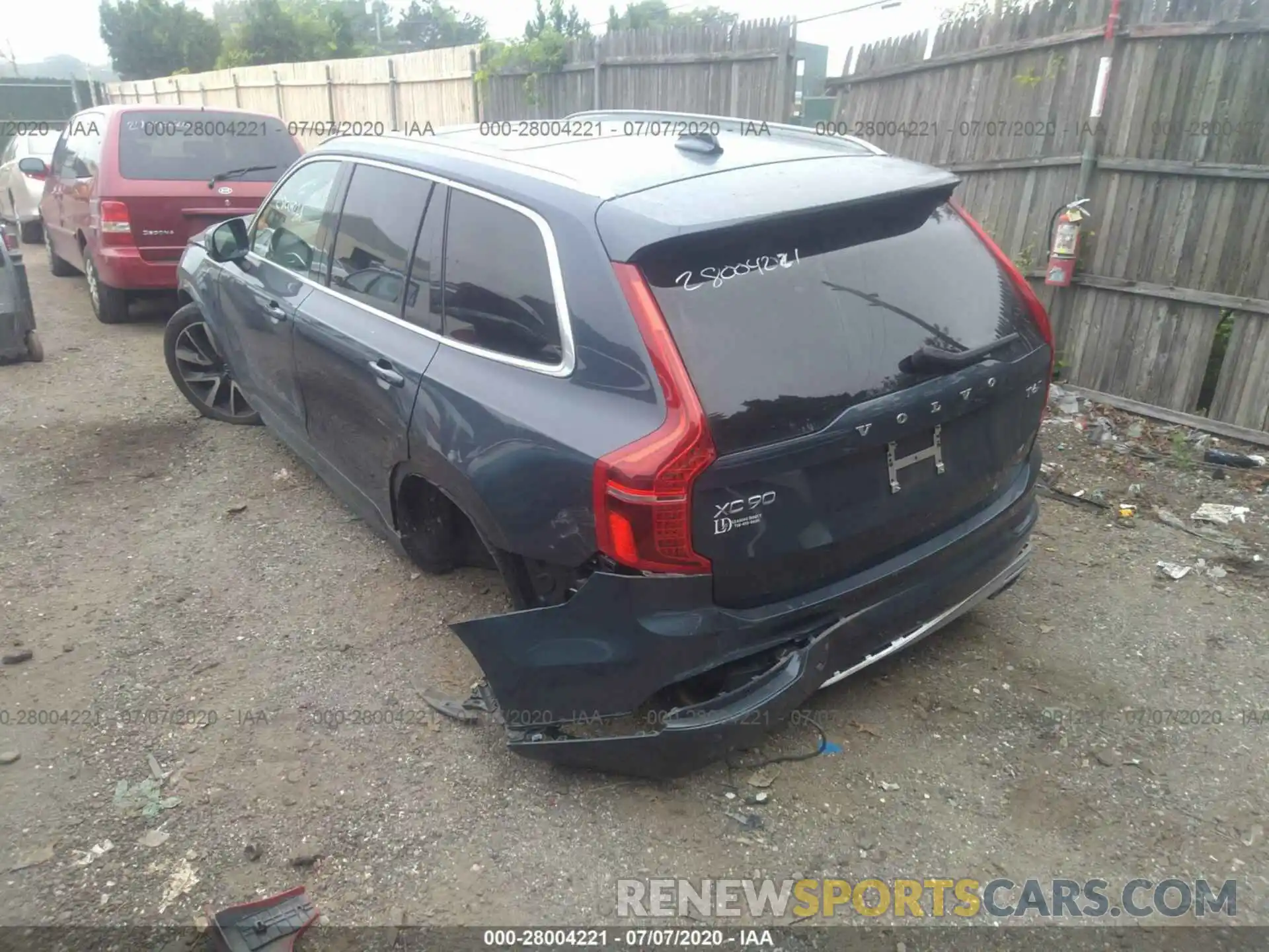 6 Photograph of a damaged car YV4A22PK9L1535115 VOLVO XC90 2020