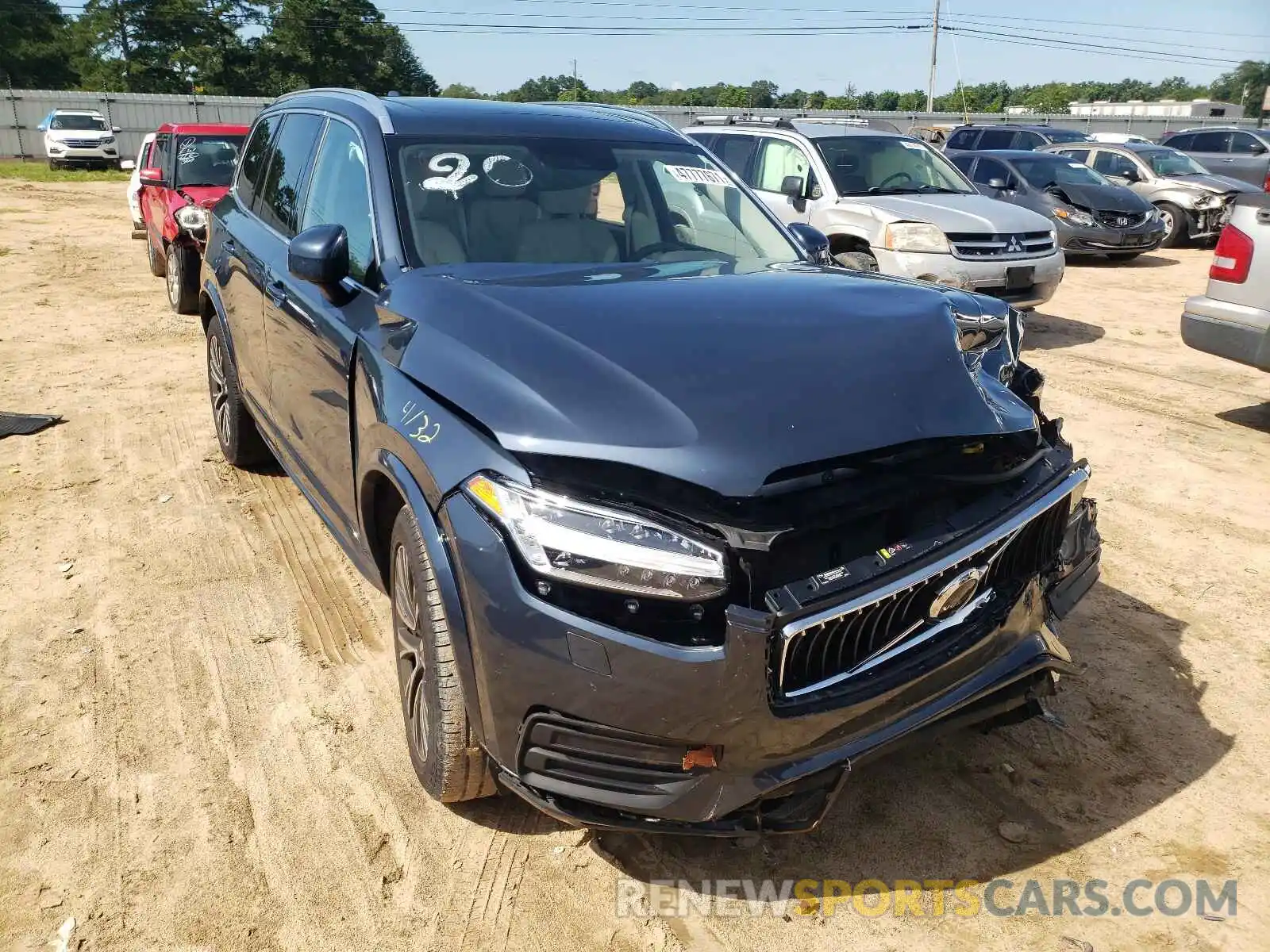 1 Photograph of a damaged car YV4A22PKXL1534779 VOLVO XC90 2020