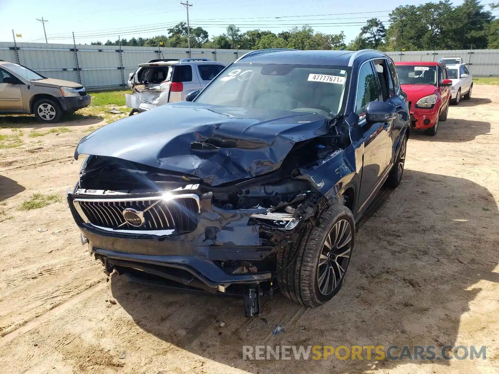 2 Photograph of a damaged car YV4A22PKXL1534779 VOLVO XC90 2020