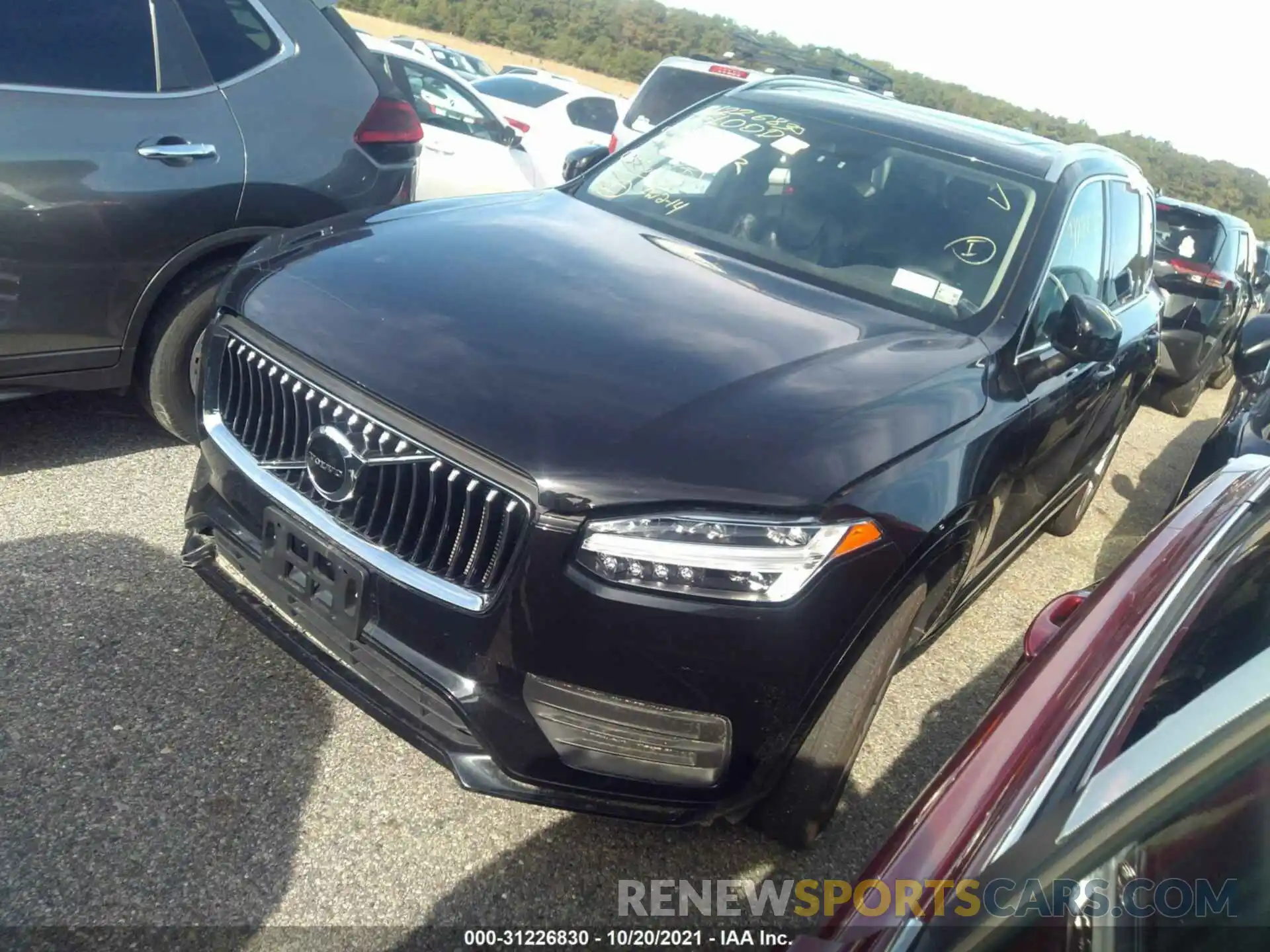 2 Photograph of a damaged car YV4A22PKXL1557317 VOLVO XC90 2020