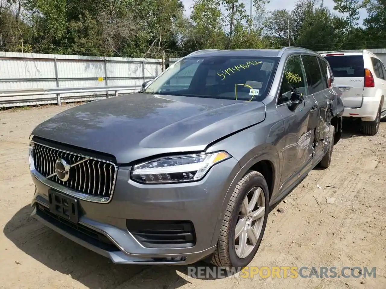 2 Photograph of a damaged car YV4A22PKXL1615023 VOLVO XC90 2020