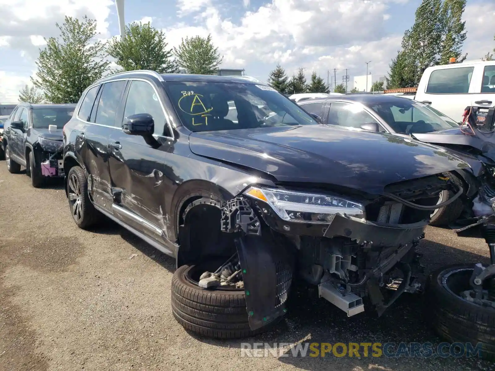 1 Photograph of a damaged car YV4A22PL0L1534489 VOLVO XC90 2020