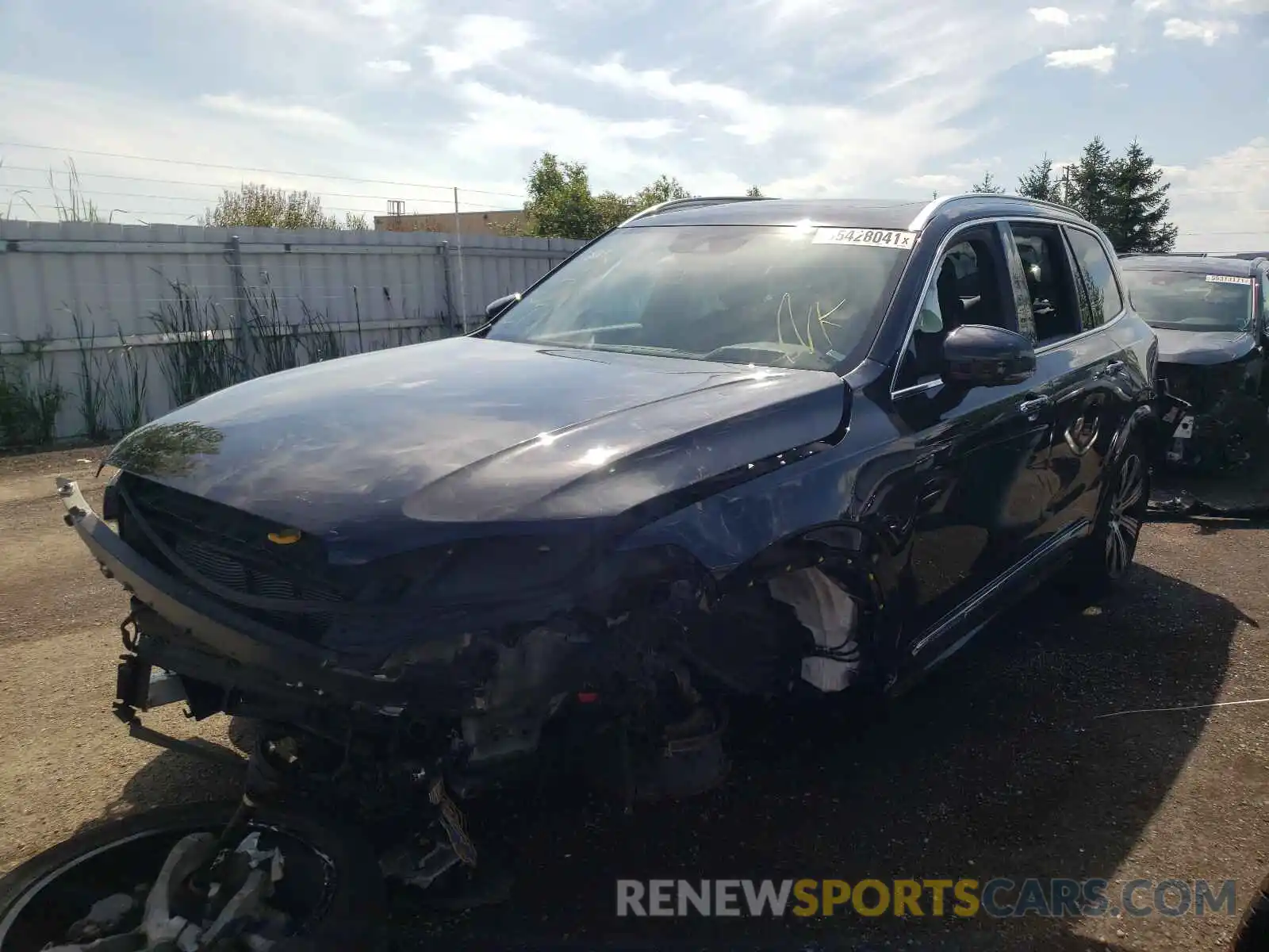 2 Photograph of a damaged car YV4A22PL0L1534489 VOLVO XC90 2020