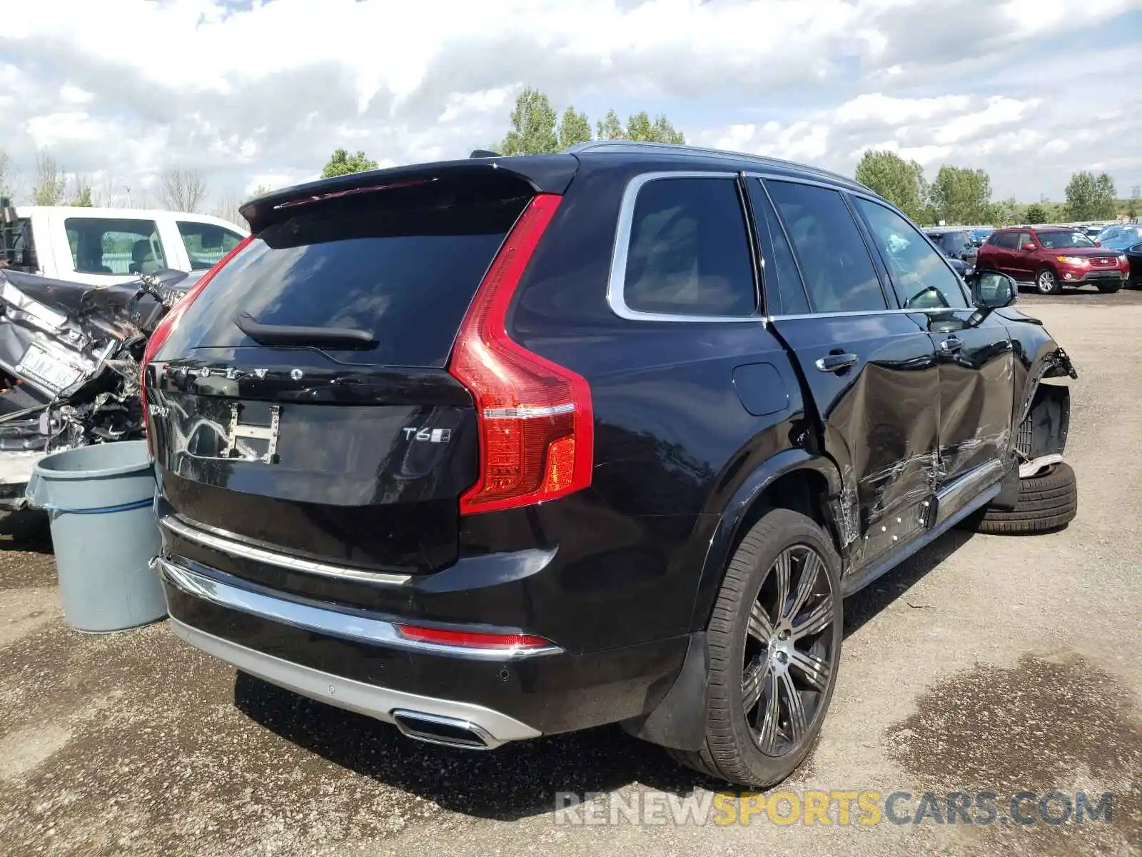 4 Photograph of a damaged car YV4A22PL0L1534489 VOLVO XC90 2020