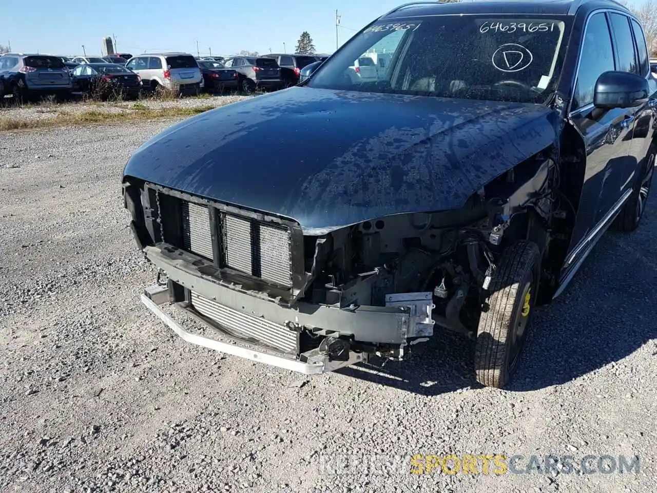 9 Photograph of a damaged car YV4A22PL0L1540888 VOLVO XC90 2020