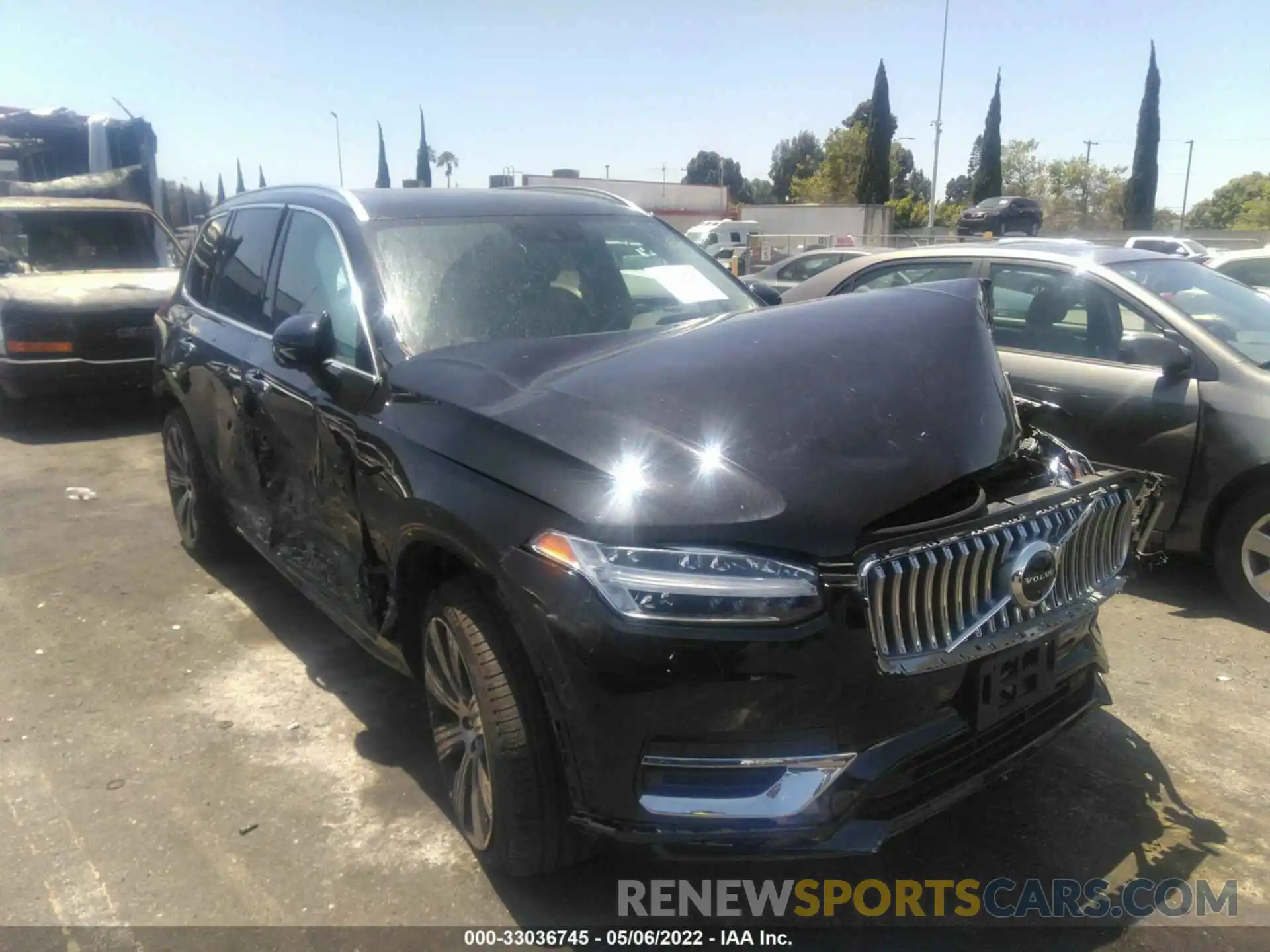 1 Photograph of a damaged car YV4A22PL2L1618233 VOLVO XC90 2020