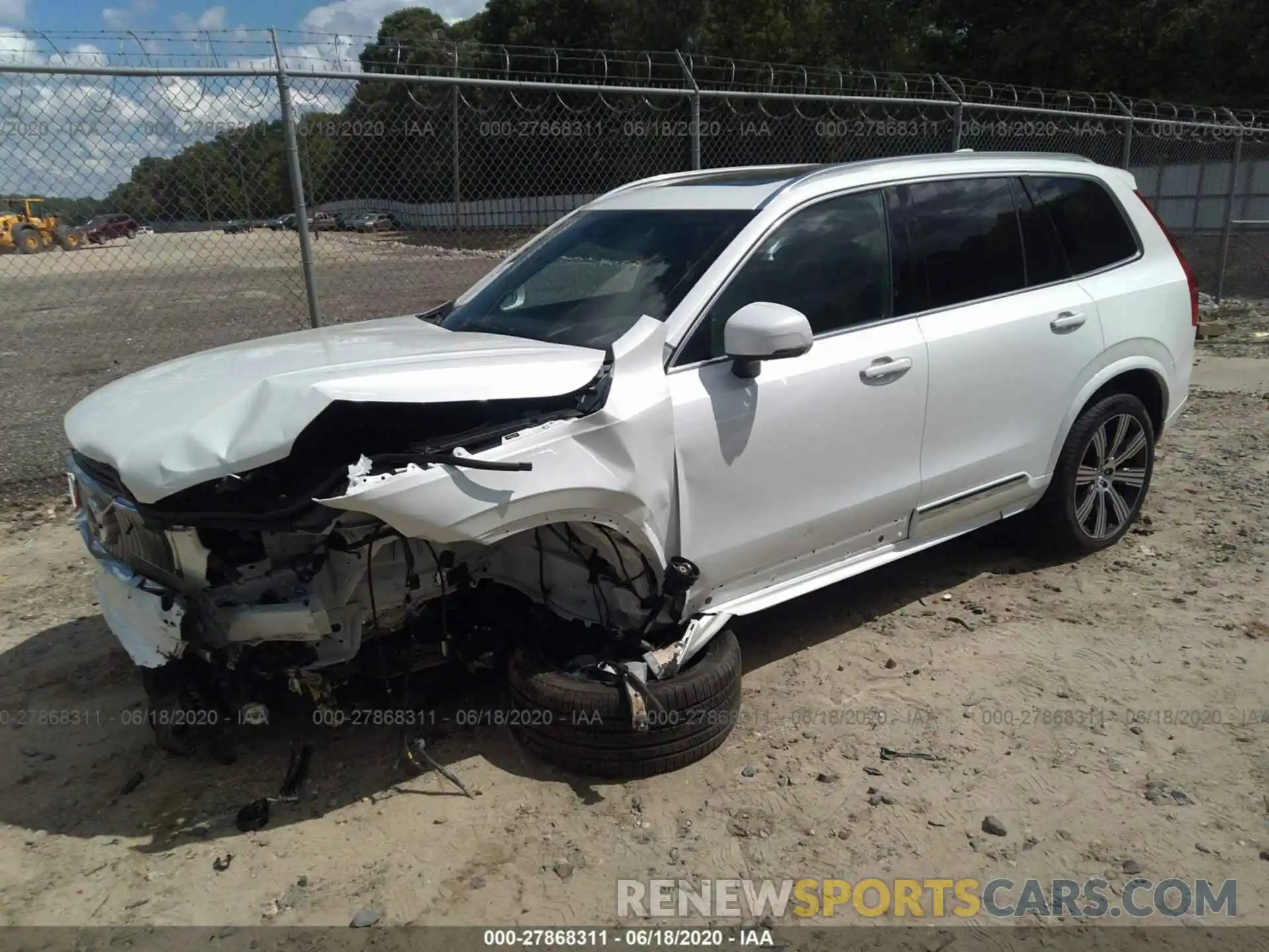 2 Photograph of a damaged car YV4A22PL3L1586344 VOLVO XC90 2020