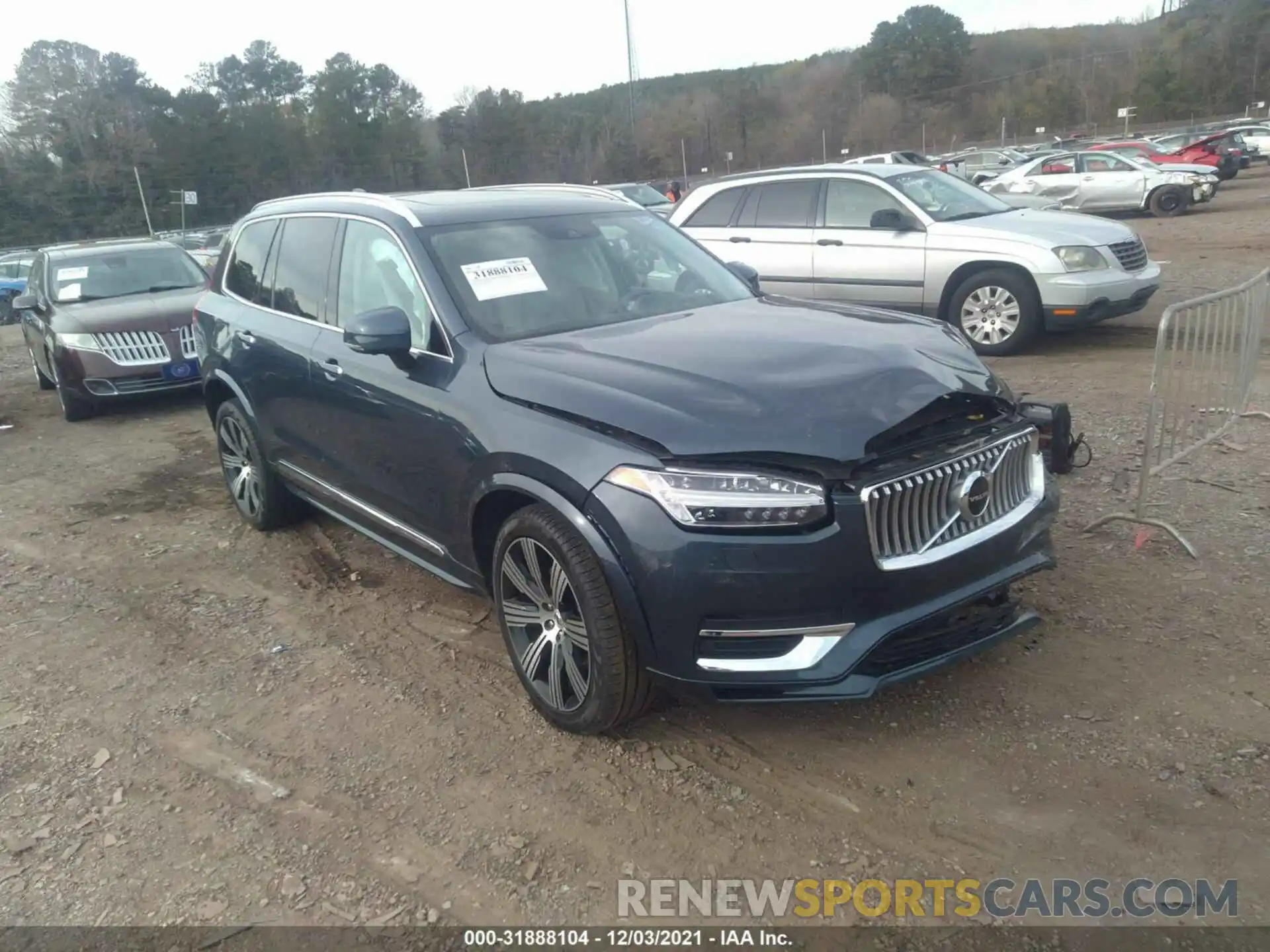 1 Photograph of a damaged car YV4A22PL4L1603412 VOLVO XC90 2020