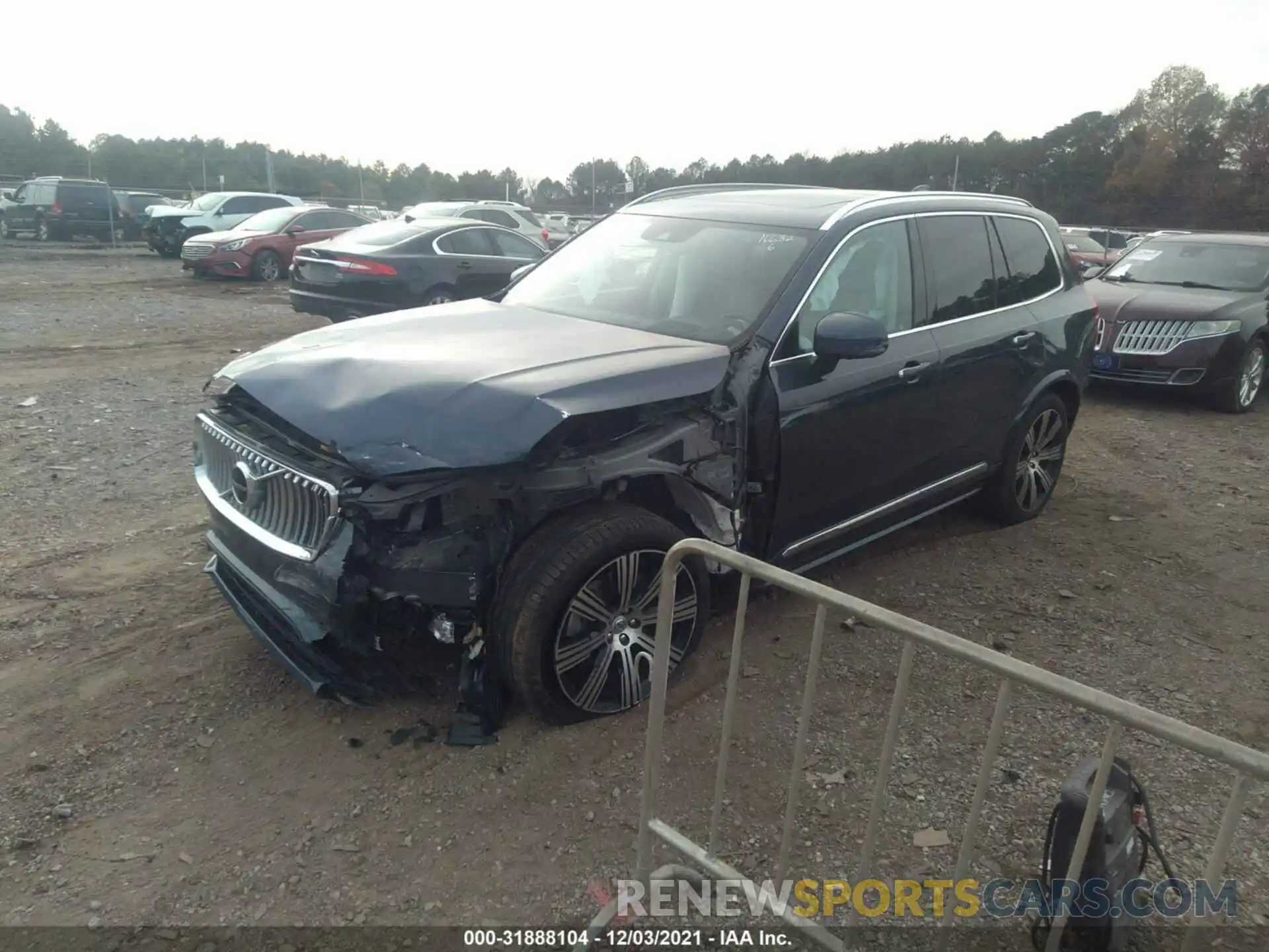 2 Photograph of a damaged car YV4A22PL4L1603412 VOLVO XC90 2020