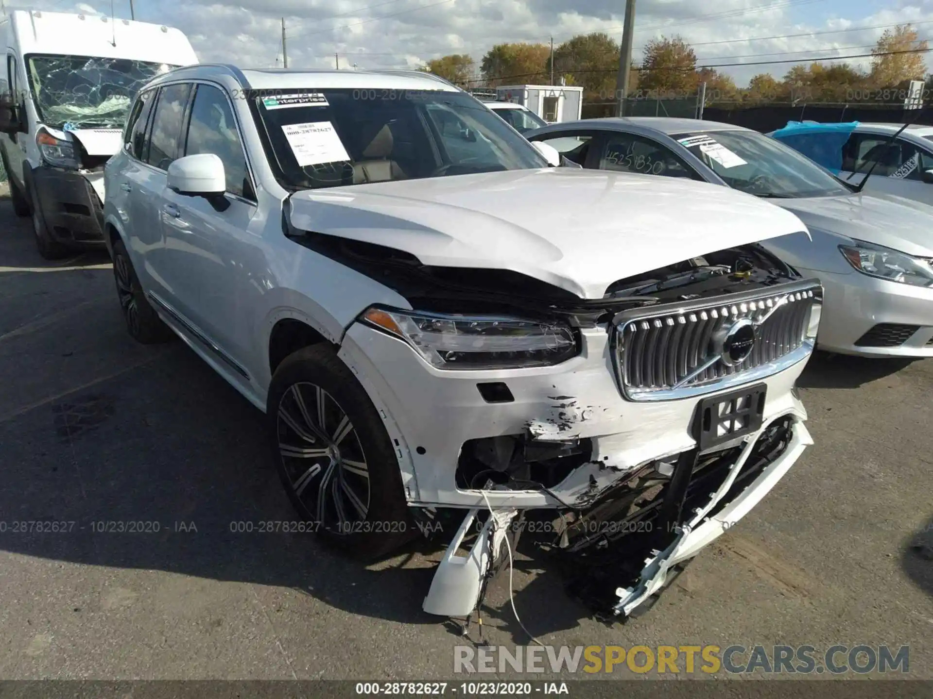 1 Photograph of a damaged car YV4A22PL5L1599192 VOLVO XC90 2020