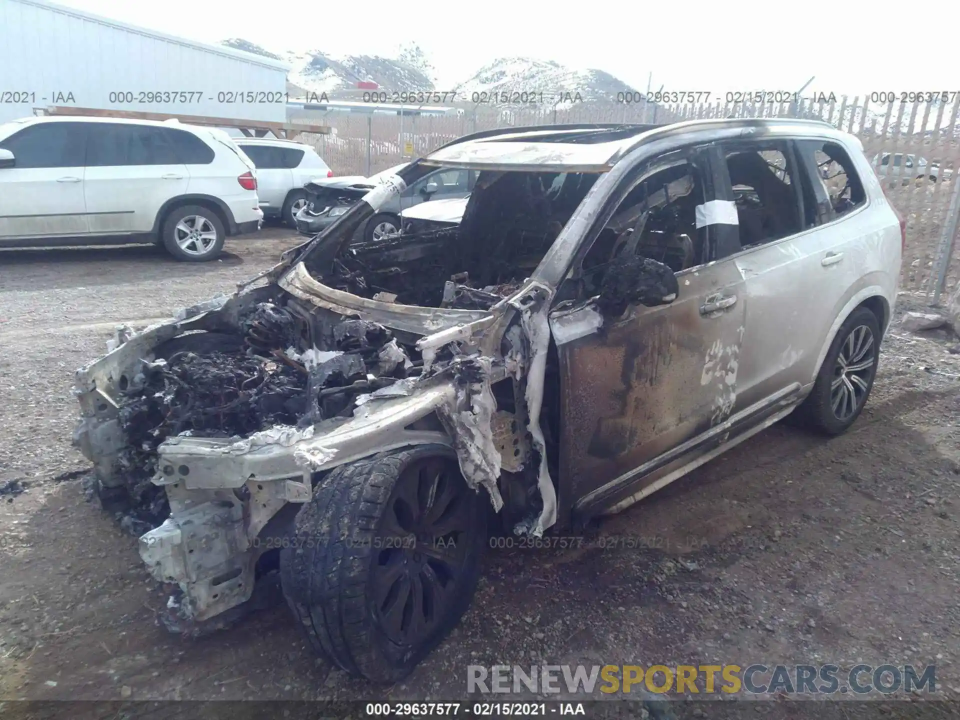 2 Photograph of a damaged car YV4A22PL5L1601880 VOLVO XC90 2020