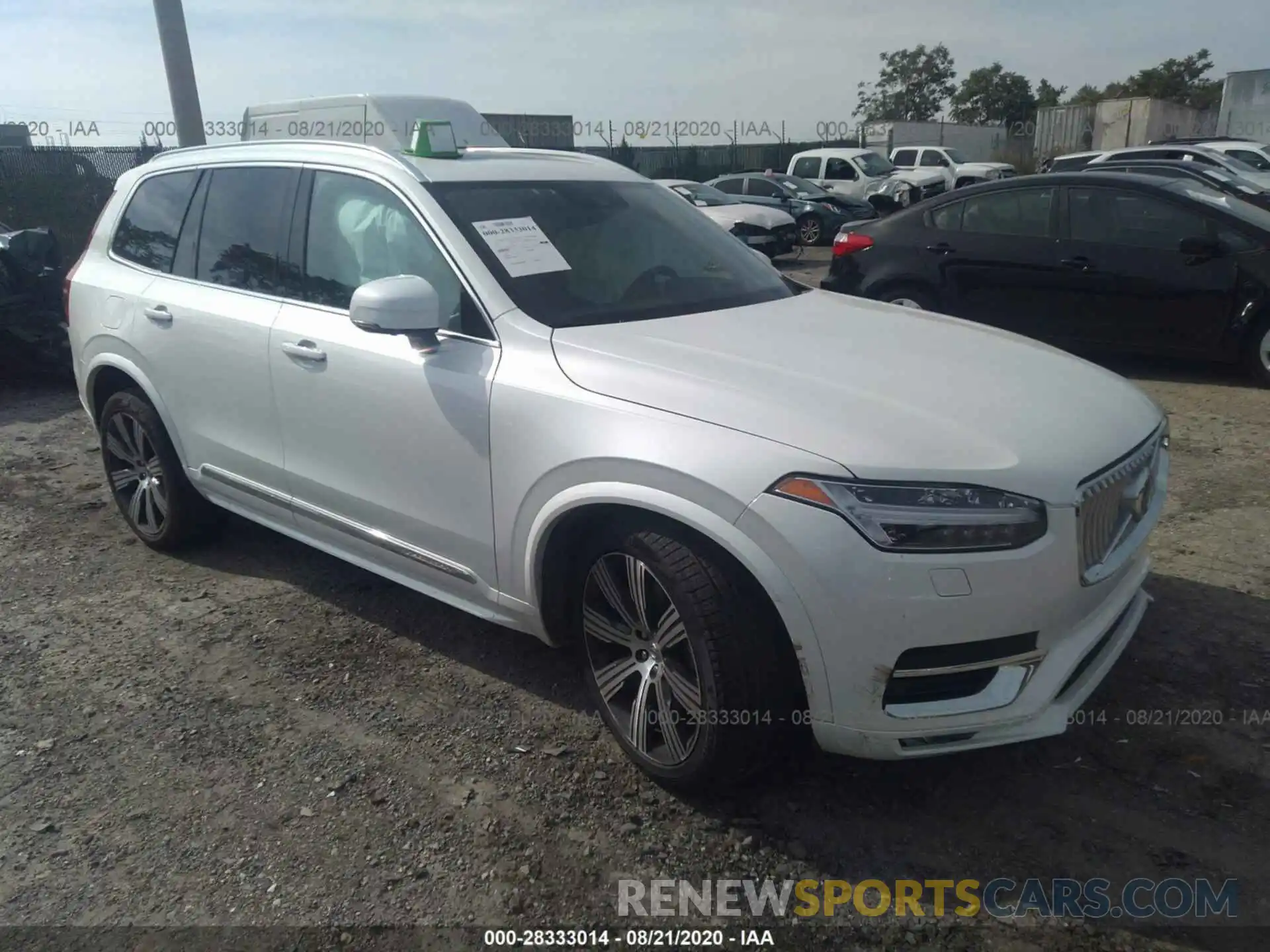 1 Photograph of a damaged car YV4A22PL5L1612328 VOLVO XC90 2020