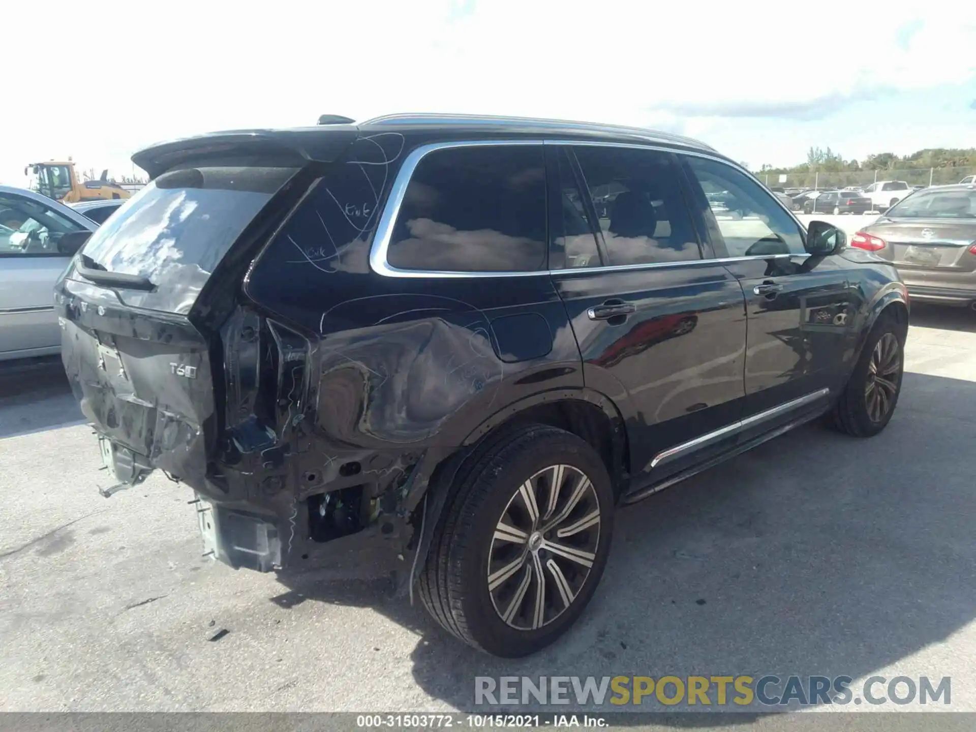 4 Photograph of a damaged car YV4A22PL8L1551346 VOLVO XC90 2020