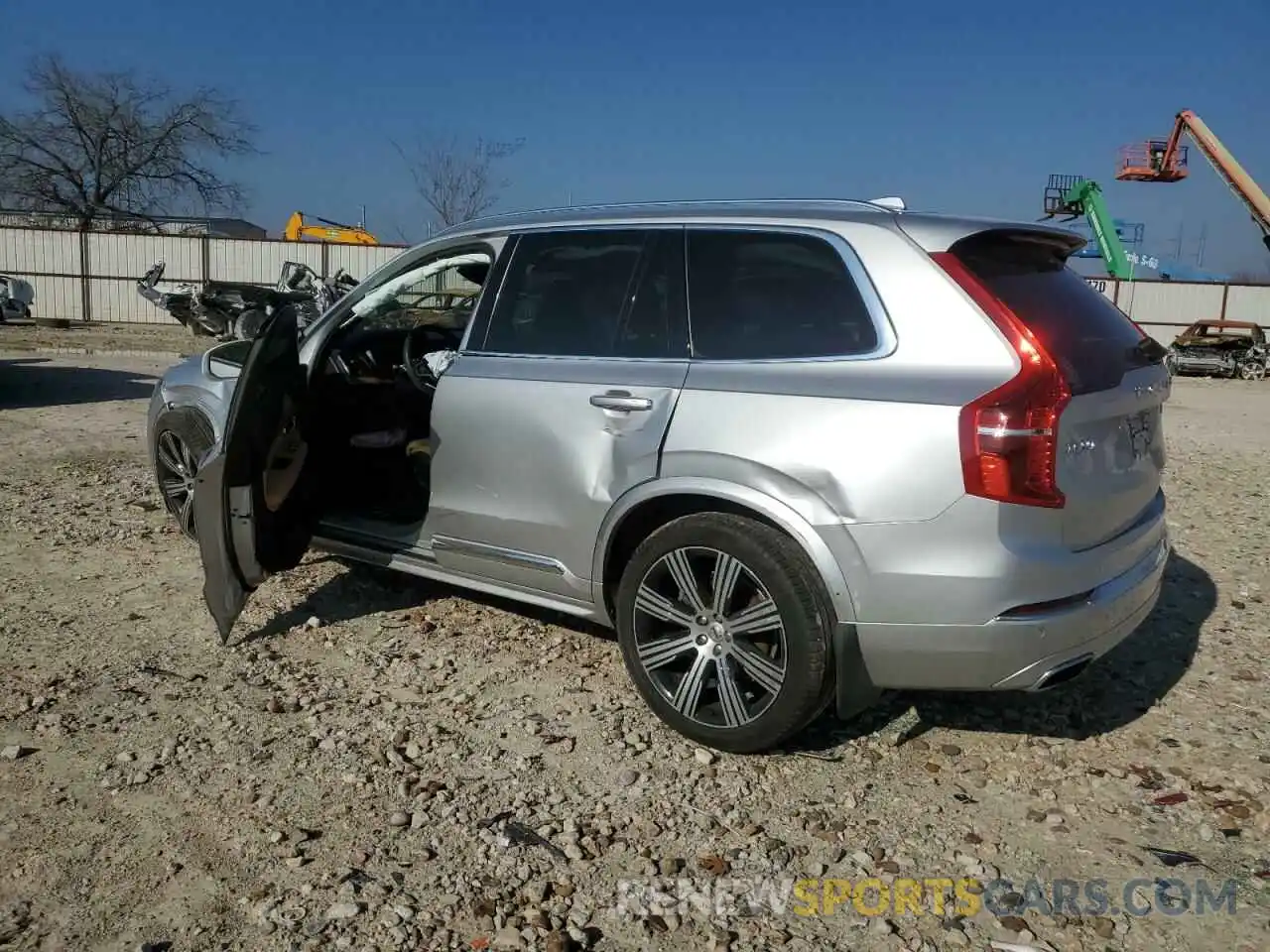 2 Фотография поврежденного автомобиля YV4A22PL8L1612453 VOLVO XC90 2020