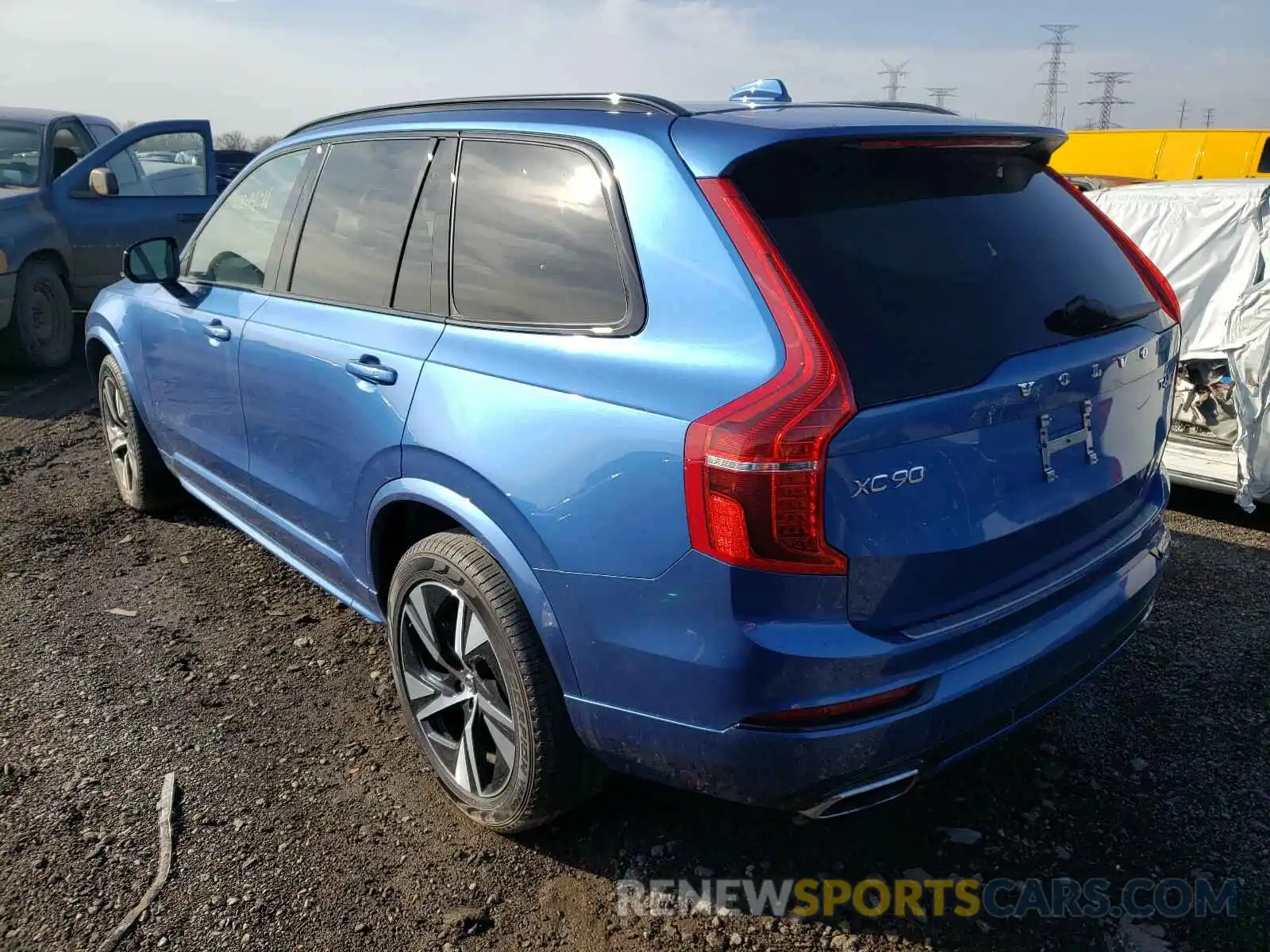 3 Photograph of a damaged car YV4A22PM8L1568768 VOLVO XC90 2020