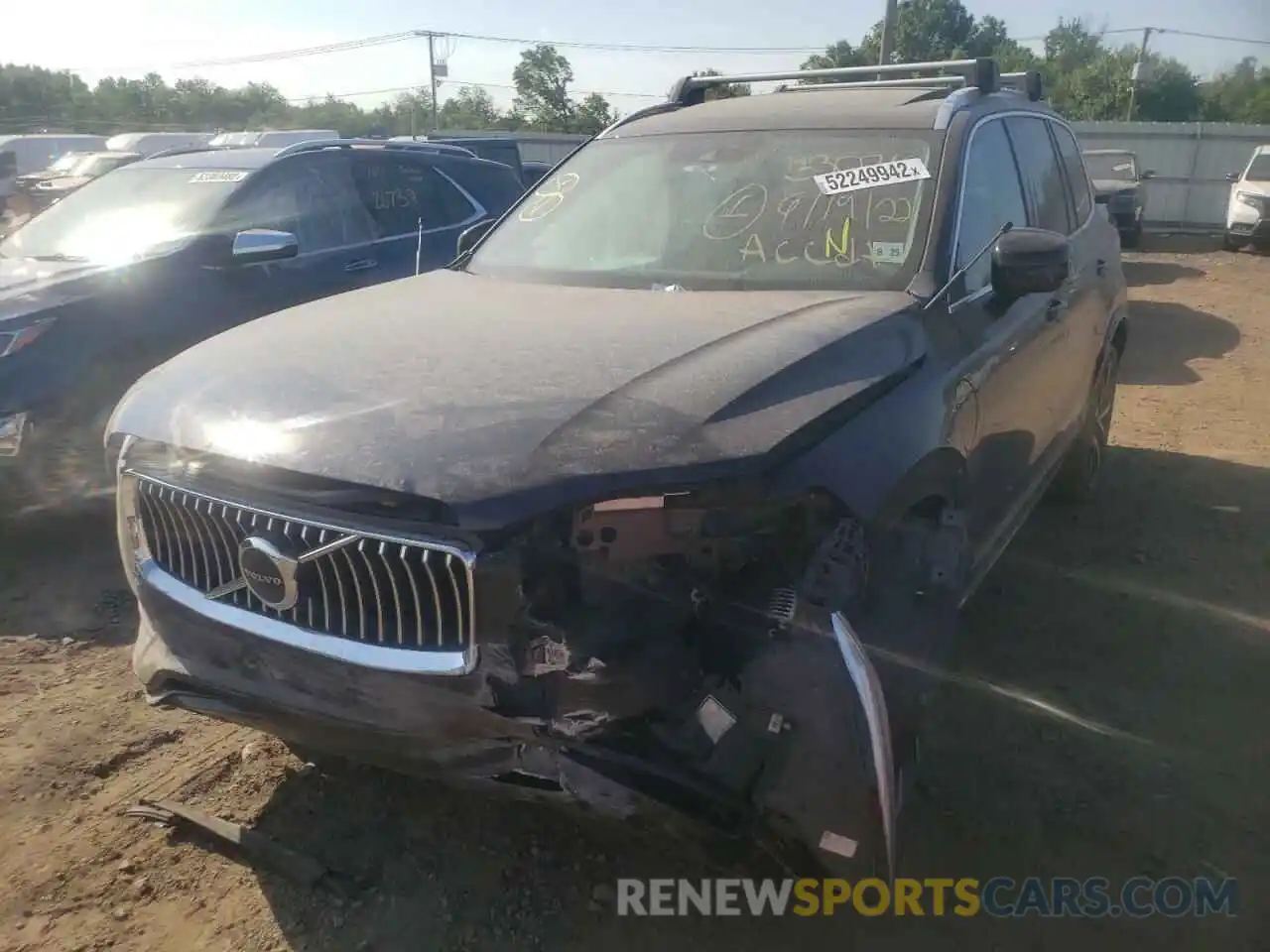 2 Photograph of a damaged car YV4BR00K8L1594686 VOLVO XC90 2020