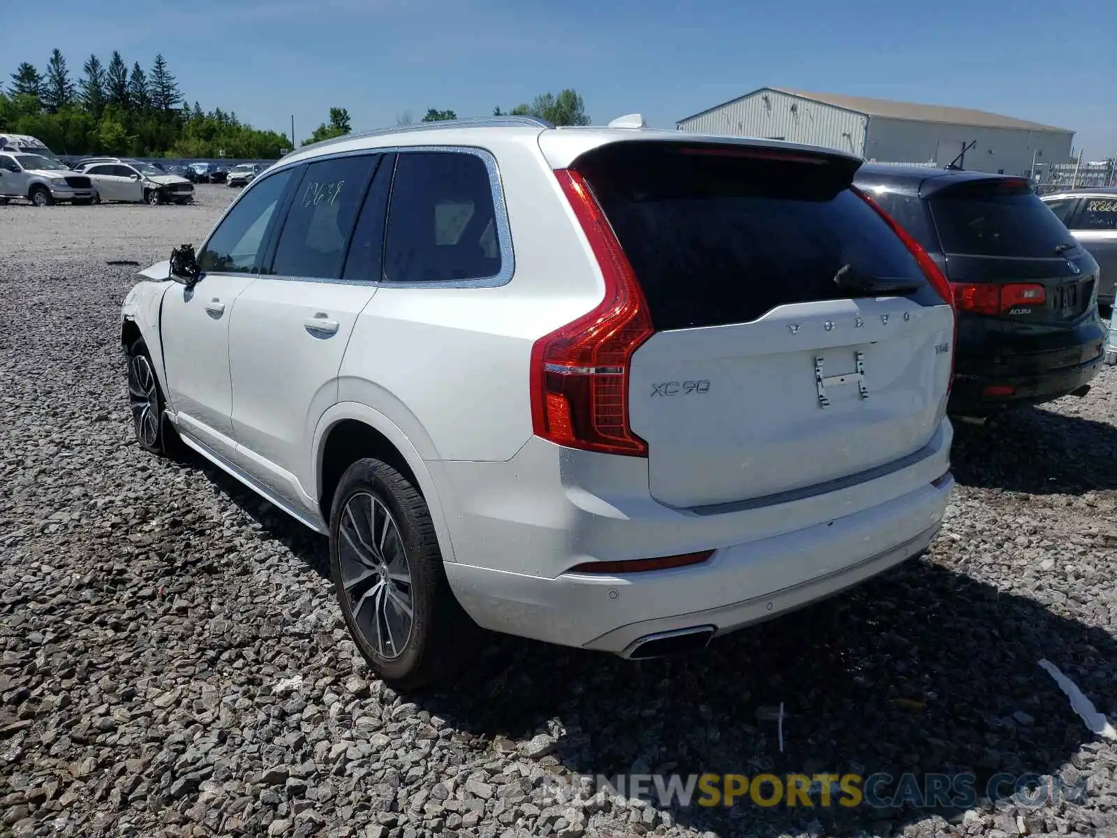 3 Photograph of a damaged car YV4BR0CK7L1549718 VOLVO XC90 2020