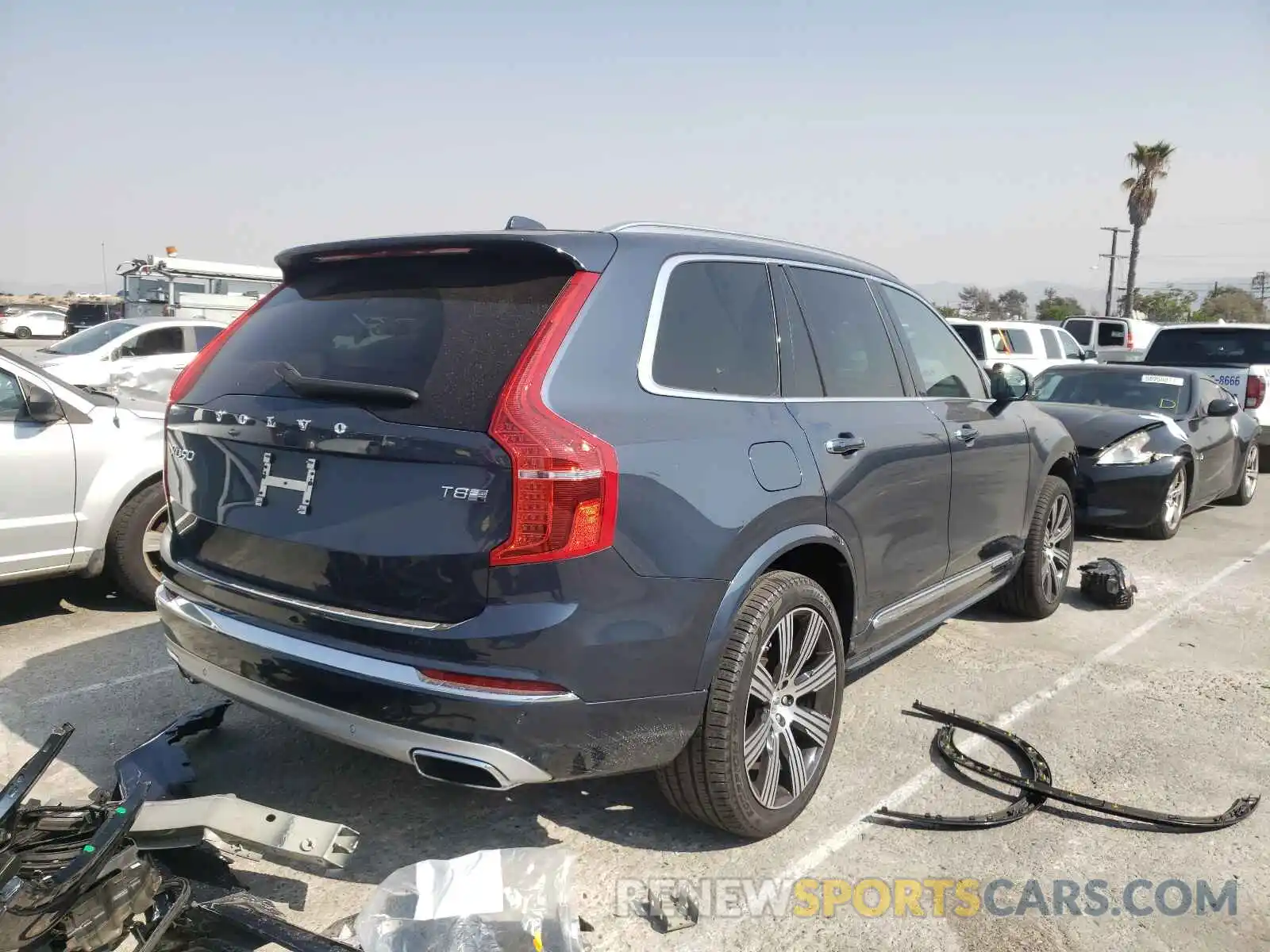 4 Фотография поврежденного автомобиля YV4BR0CL9L1583765 VOLVO XC90 2020