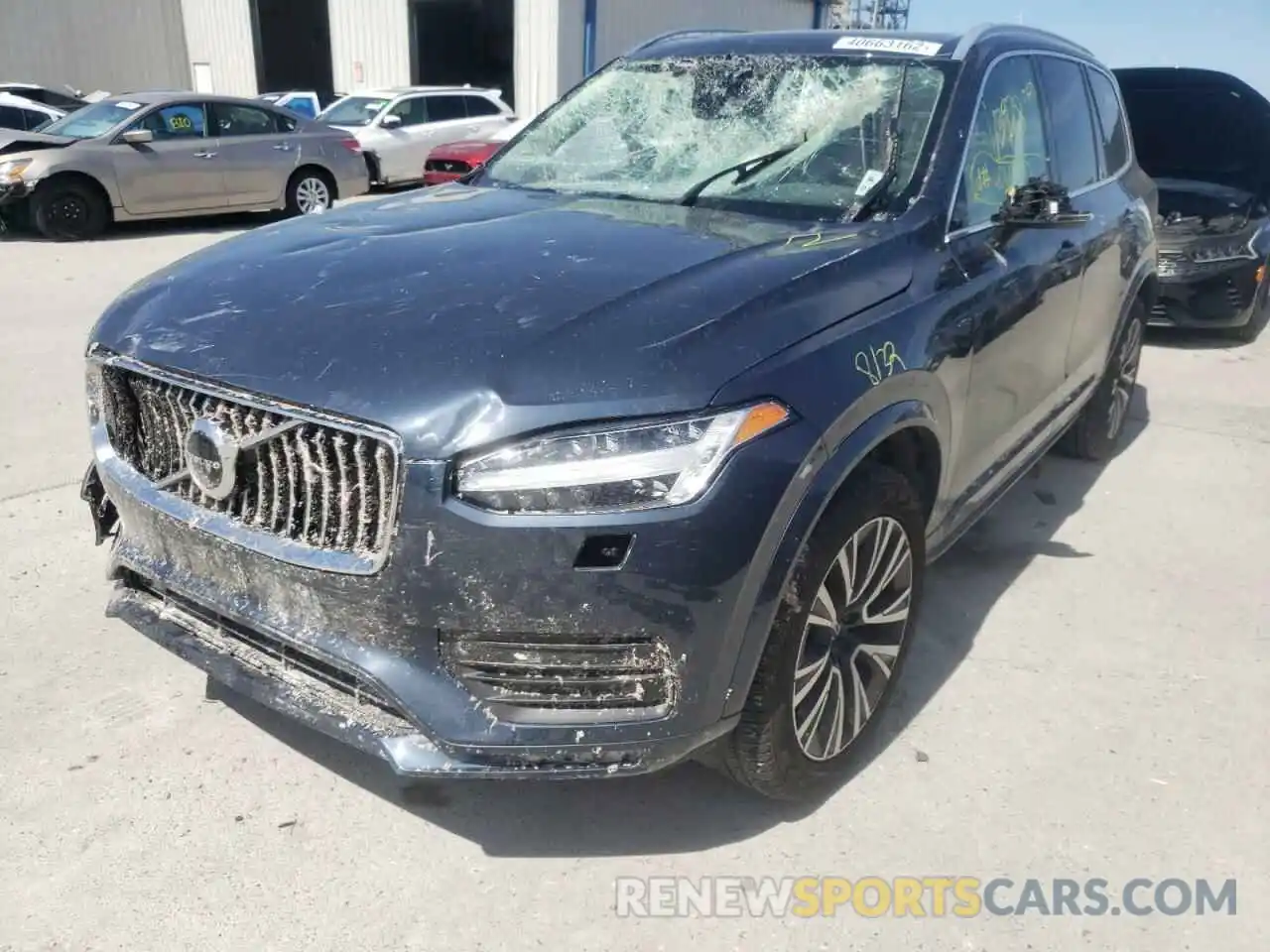 2 Photograph of a damaged car YV4102CK5M1675644 VOLVO XC90 2021