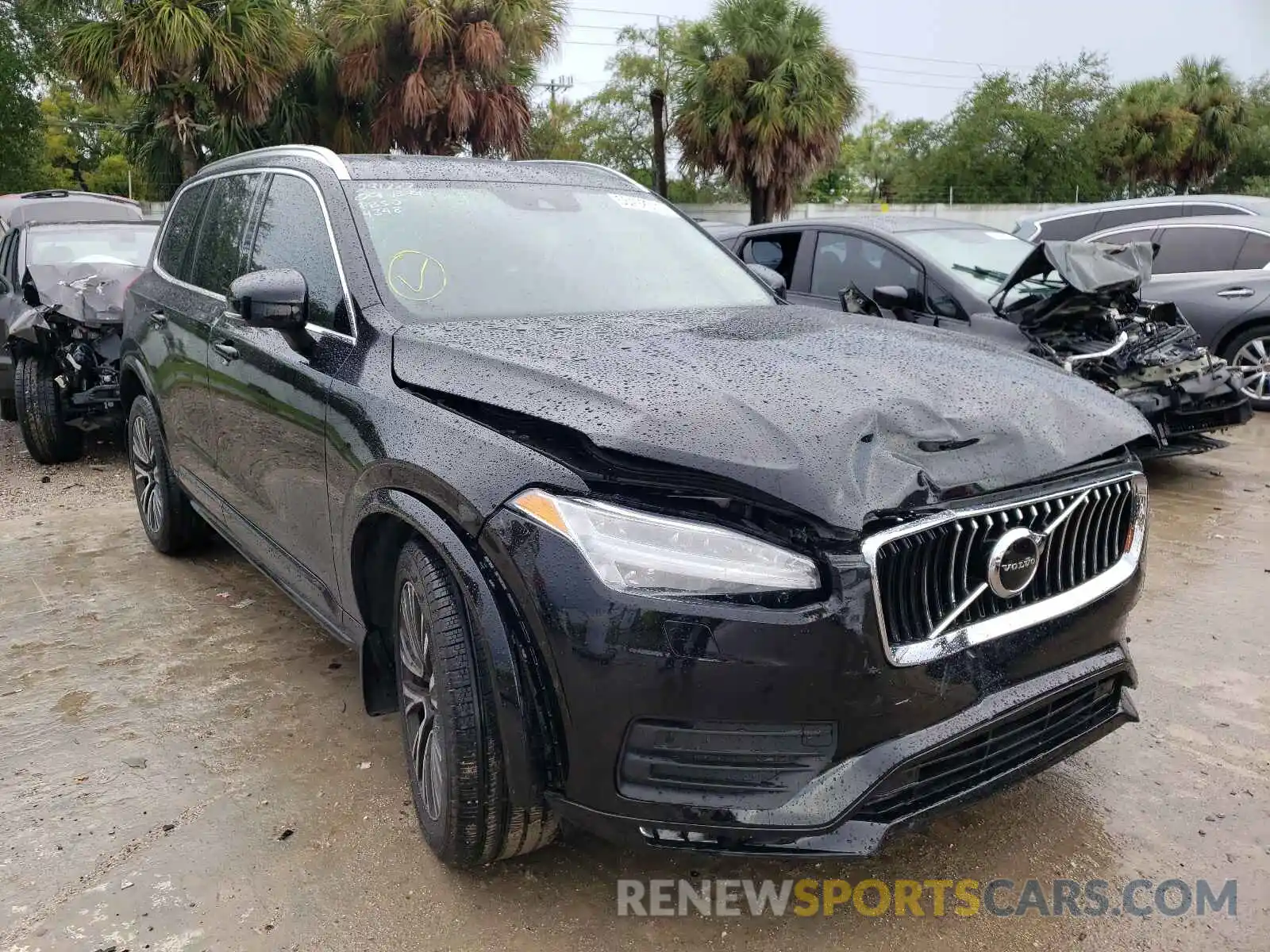 1 Photograph of a damaged car YV4102CK7M1744348 VOLVO XC90 2021