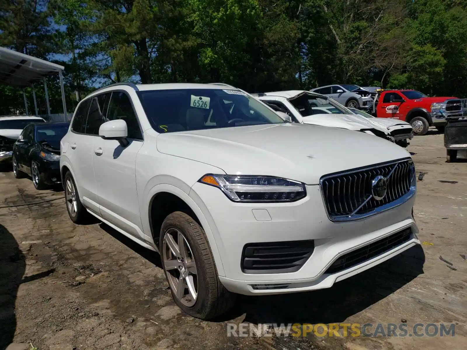 1 Photograph of a damaged car YV4102CK9M1692043 VOLVO XC90 2021