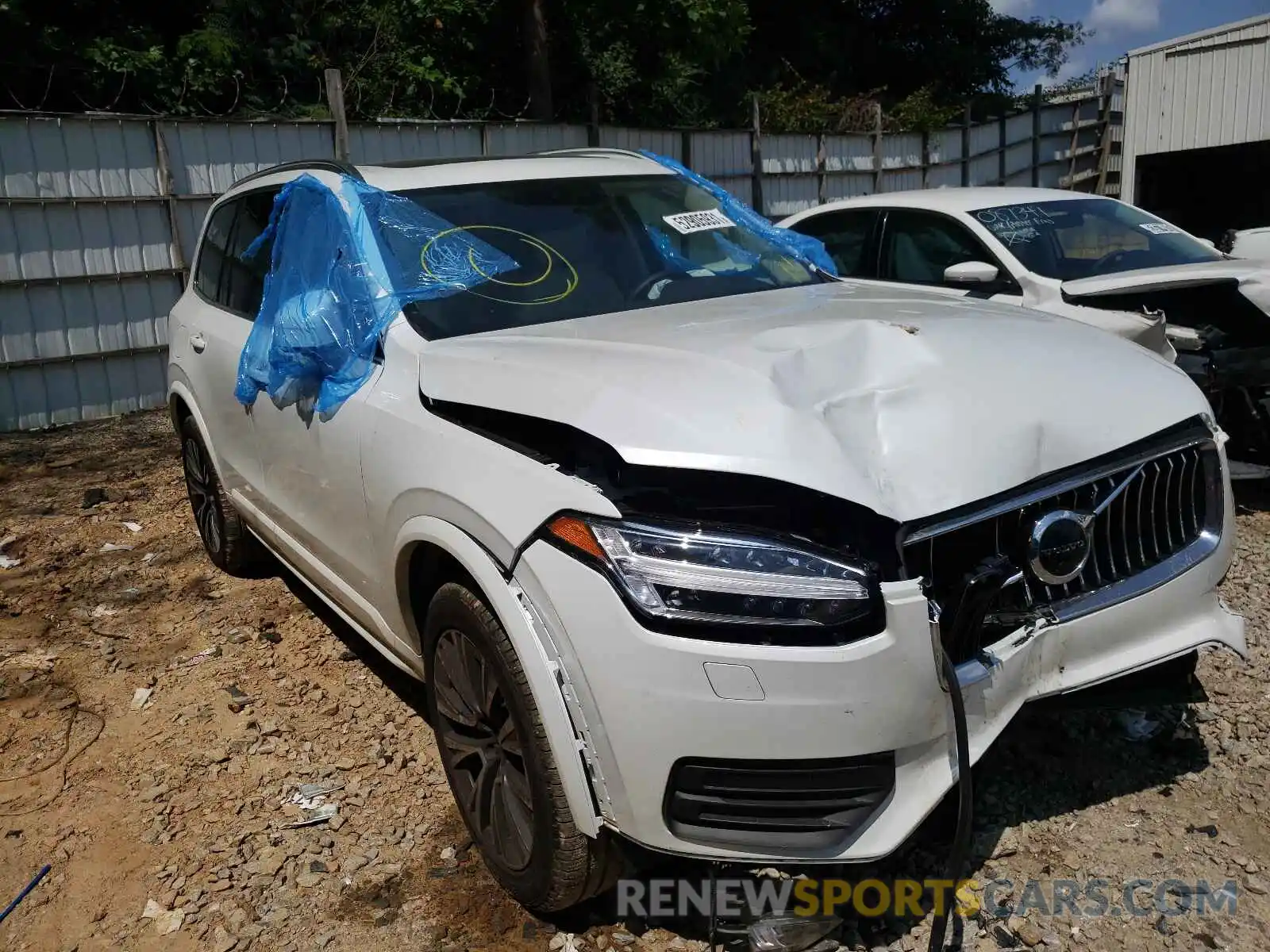 1 Photograph of a damaged car YV4102CK9M1731665 VOLVO XC90 2021