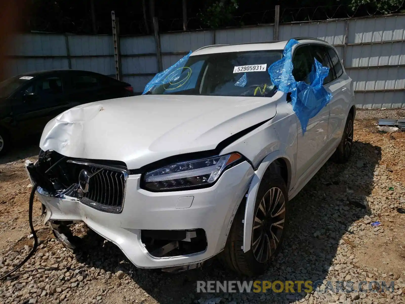 2 Photograph of a damaged car YV4102CK9M1731665 VOLVO XC90 2021