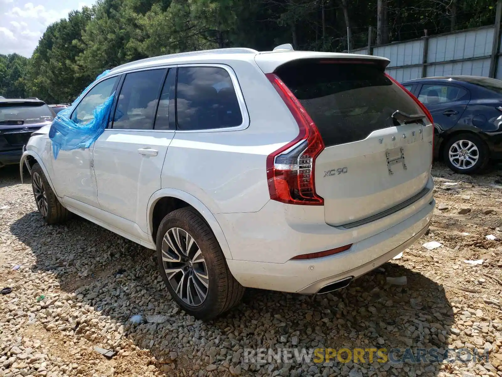 3 Photograph of a damaged car YV4102CK9M1731665 VOLVO XC90 2021