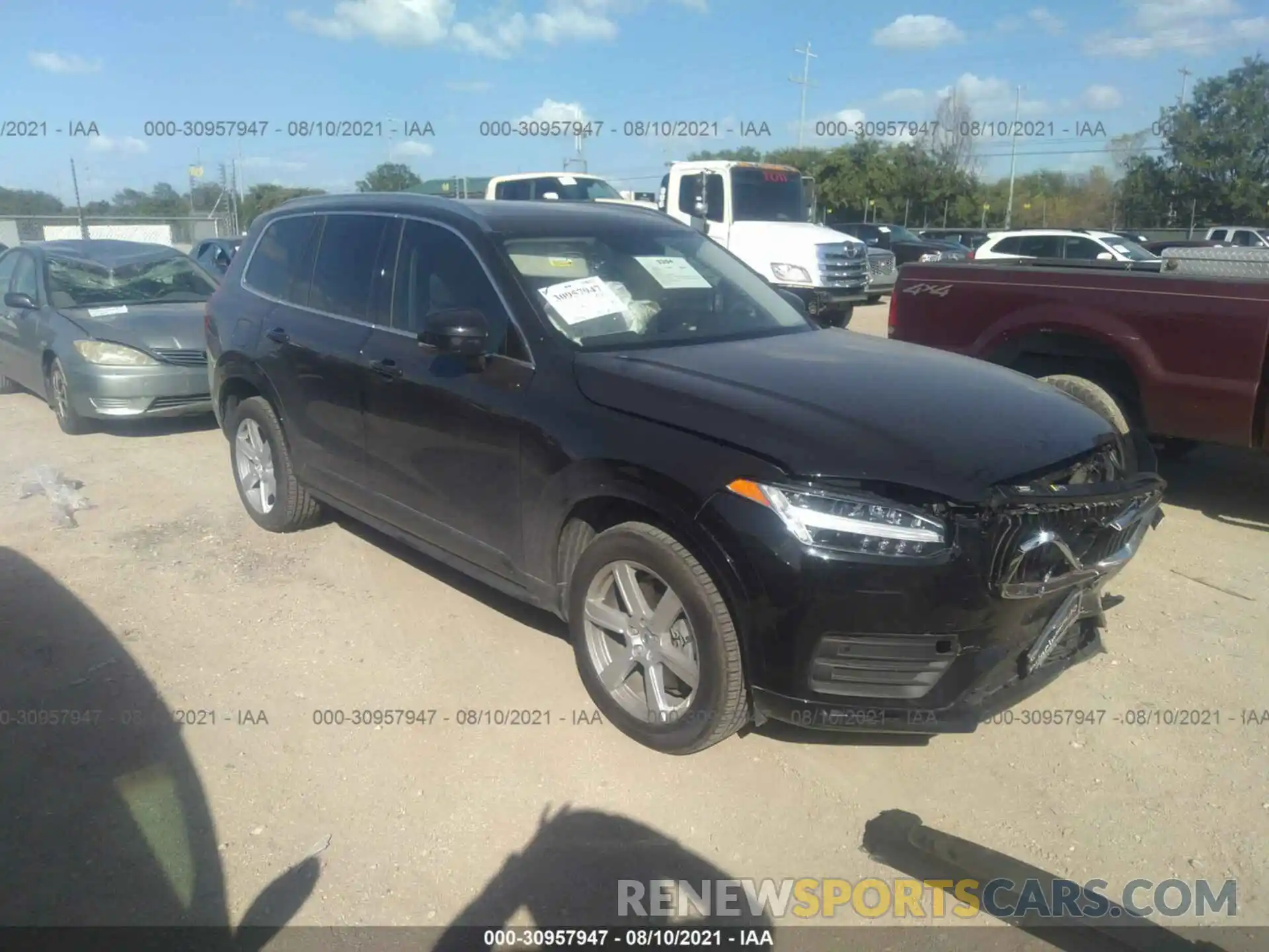 1 Photograph of a damaged car YV4102CKXM1703129 VOLVO XC90 2021