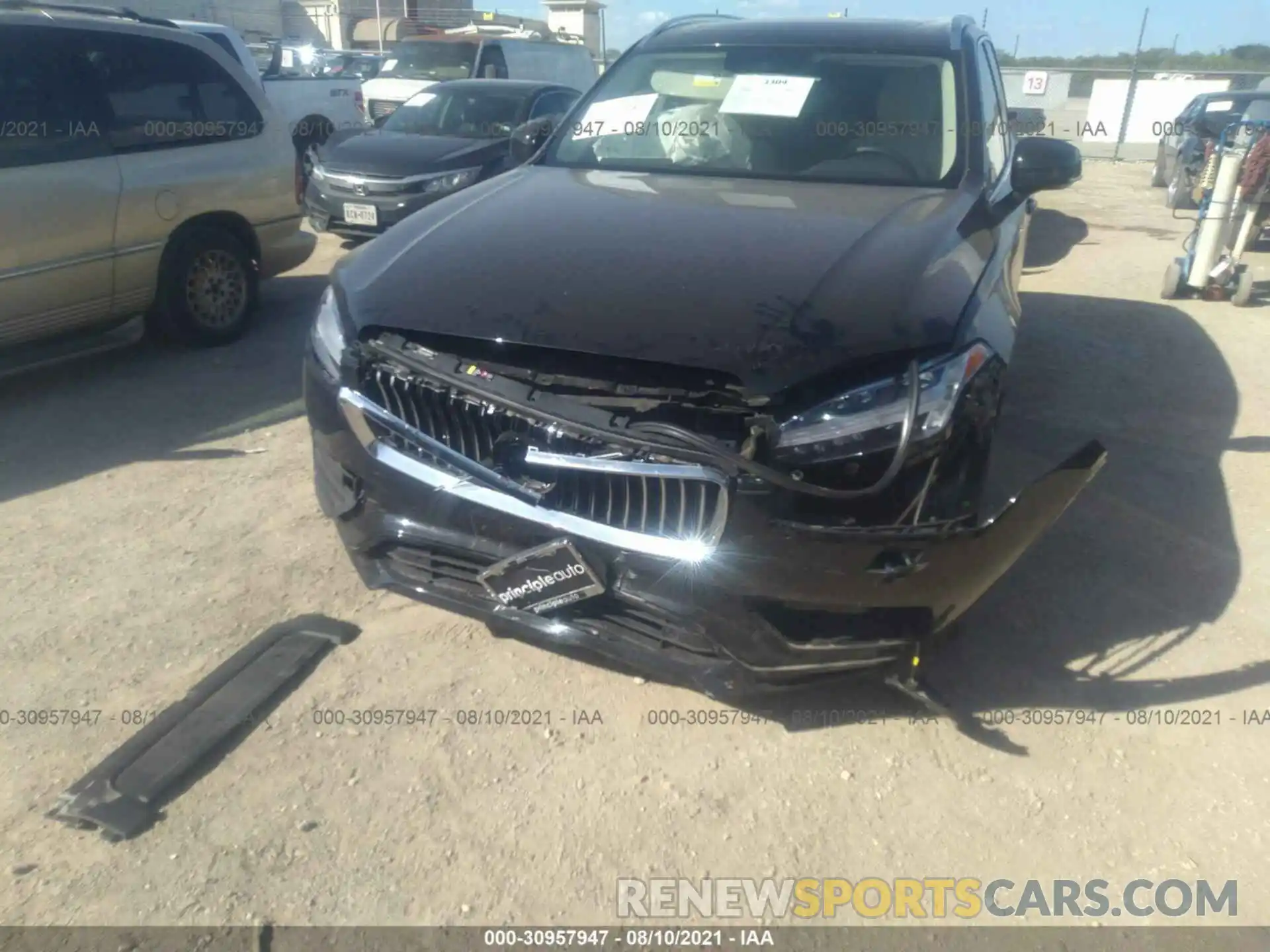 6 Photograph of a damaged car YV4102CKXM1703129 VOLVO XC90 2021