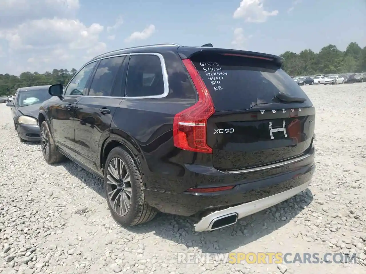 3 Photograph of a damaged car YV4102PK0M1694404 VOLVO XC90 2021