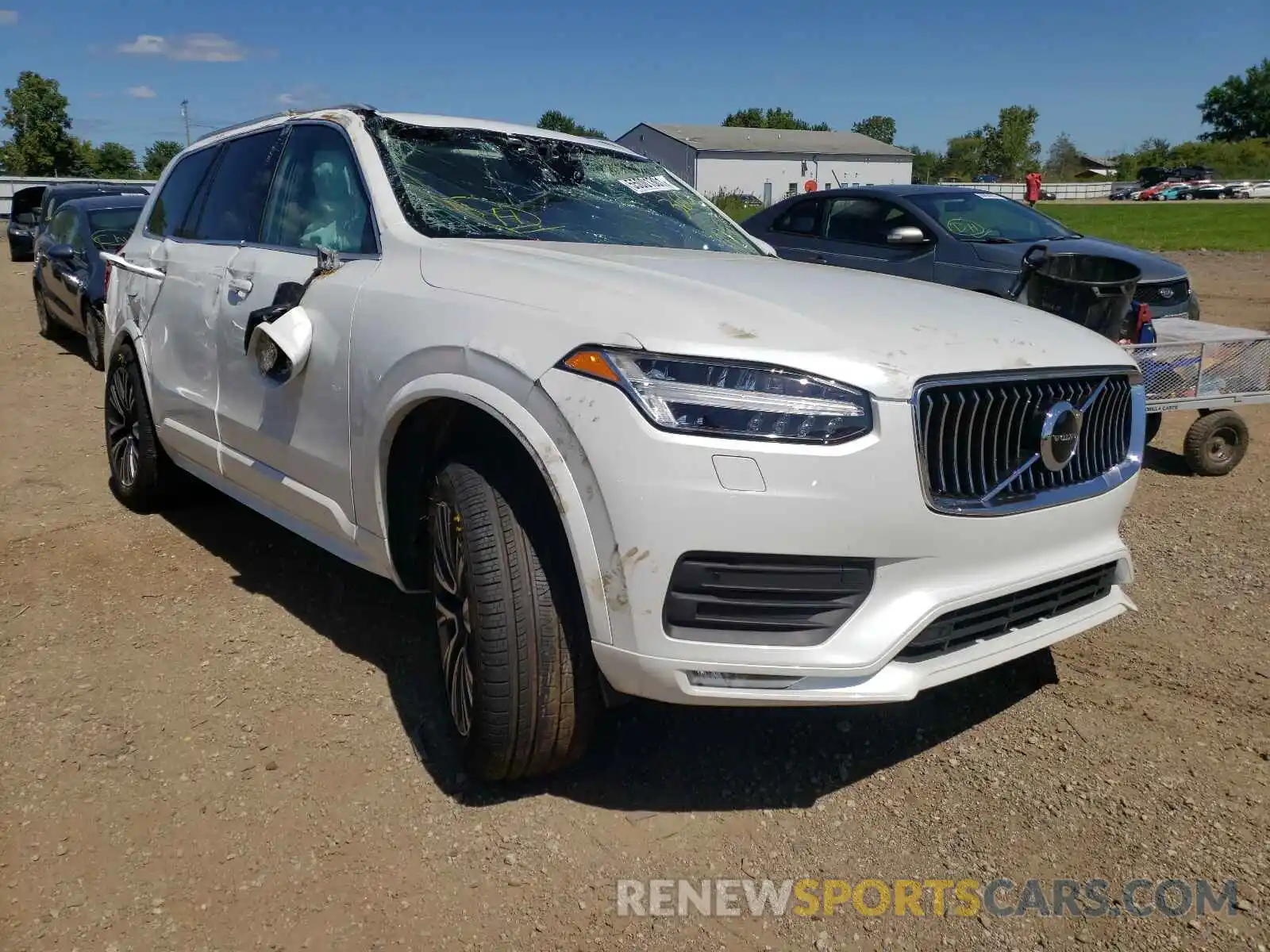 1 Photograph of a damaged car YV4102PK0M1731998 VOLVO XC90 2021