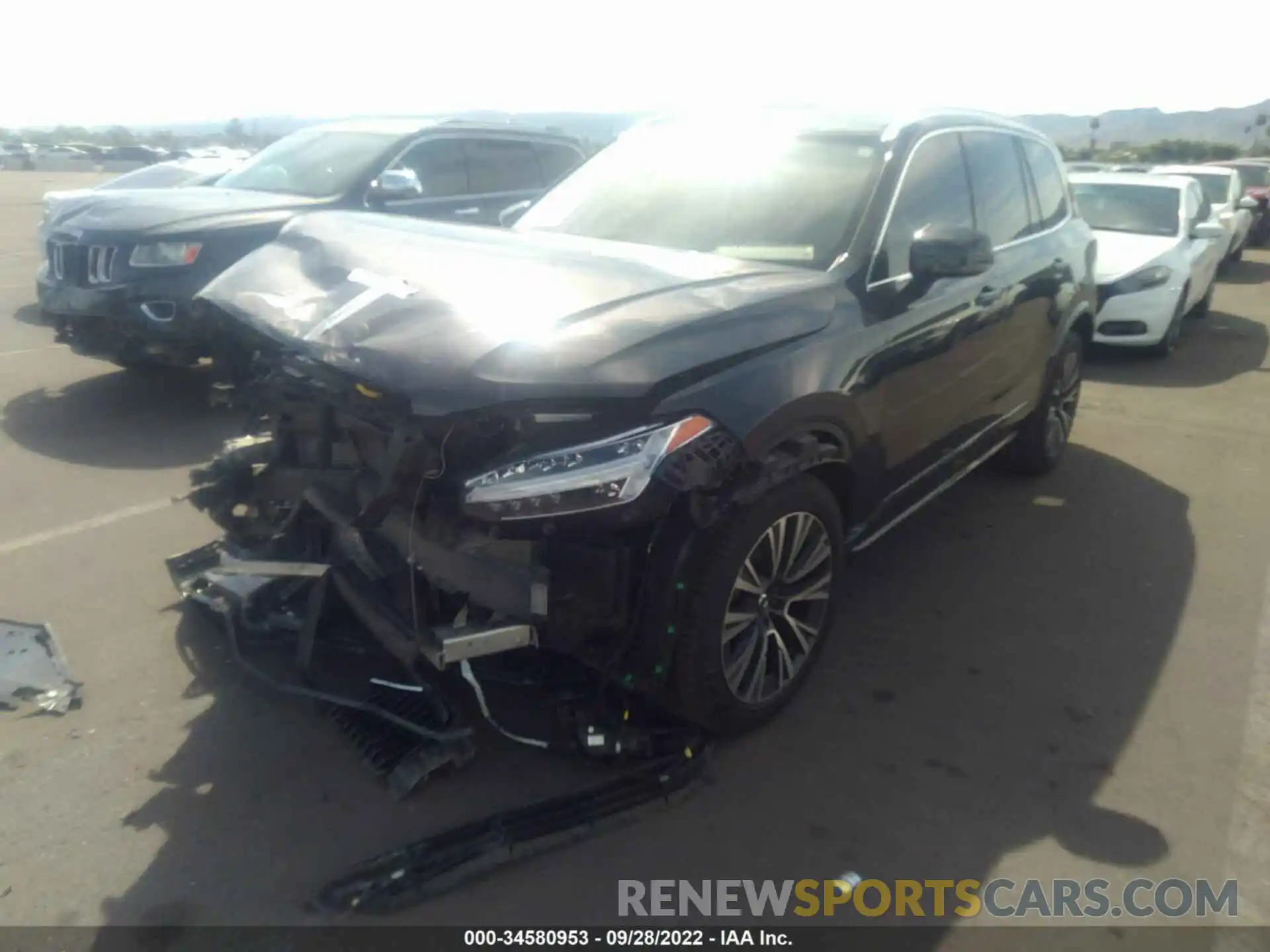 2 Photograph of a damaged car YV4102PK2M1760659 VOLVO XC90 2021