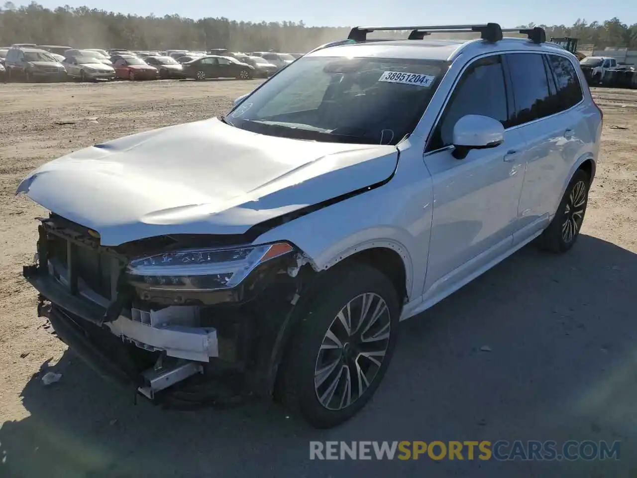 1 Photograph of a damaged car YV4102PK3M1740534 VOLVO XC90 2021