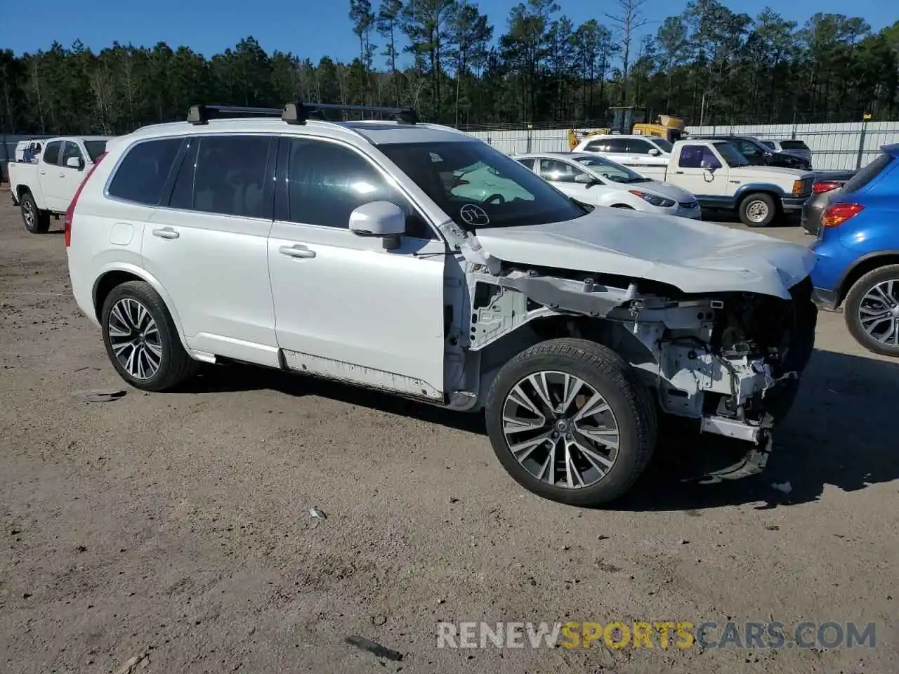 4 Photograph of a damaged car YV4102PK3M1740534 VOLVO XC90 2021