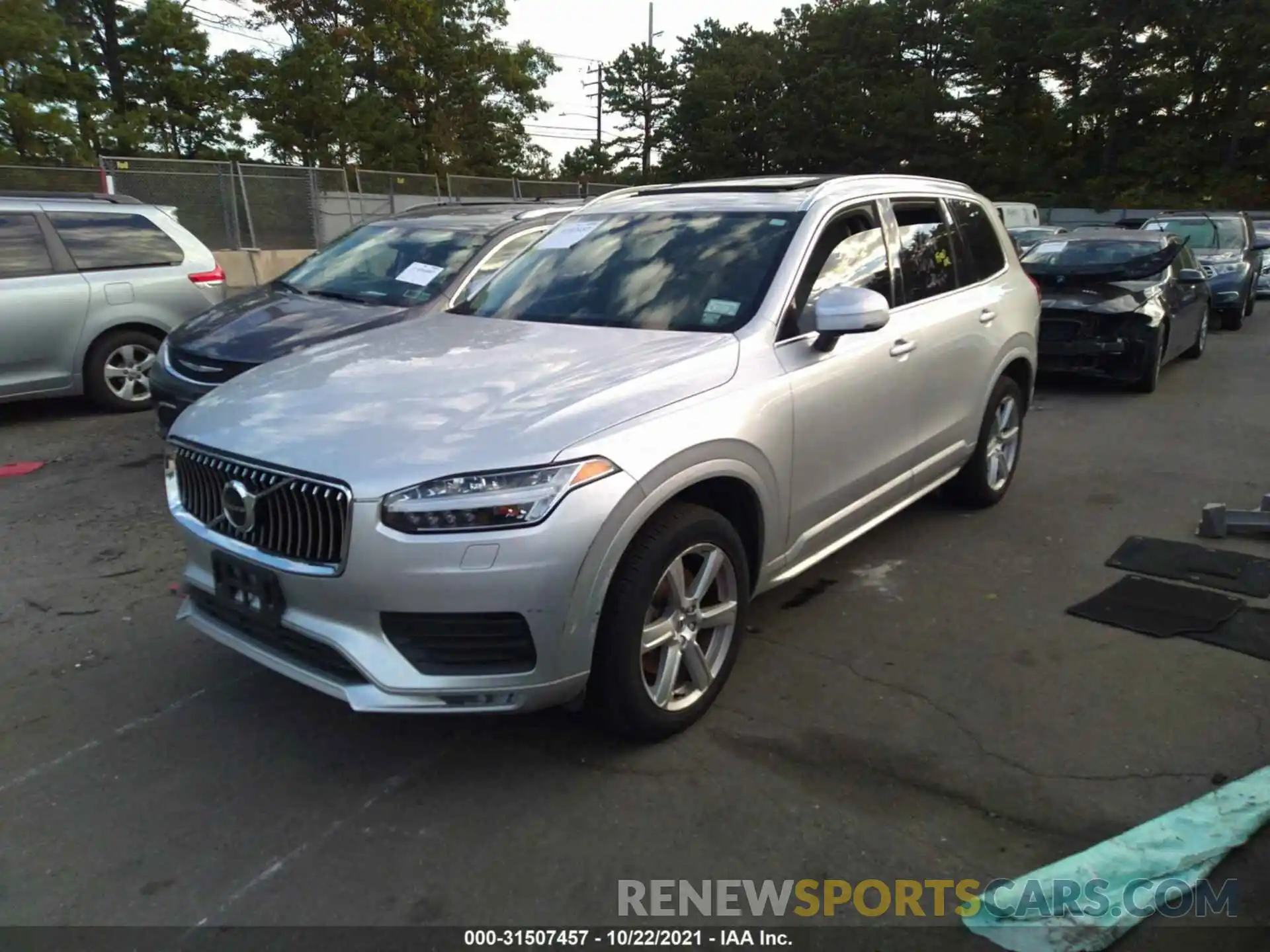 2 Photograph of a damaged car YV4102PK4M1711530 VOLVO XC90 2021