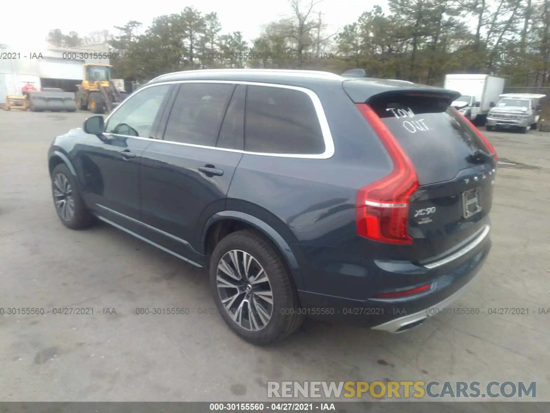 3 Photograph of a damaged car YV4102PK5M1708068 VOLVO XC90 2021