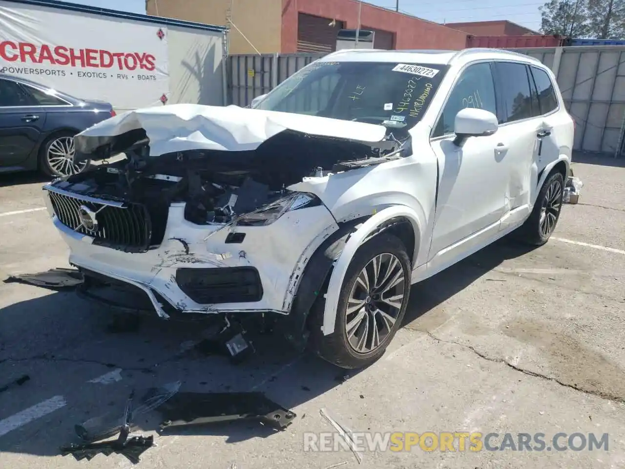 2 Photograph of a damaged car YV4102PK5M1714839 VOLVO XC90 2021