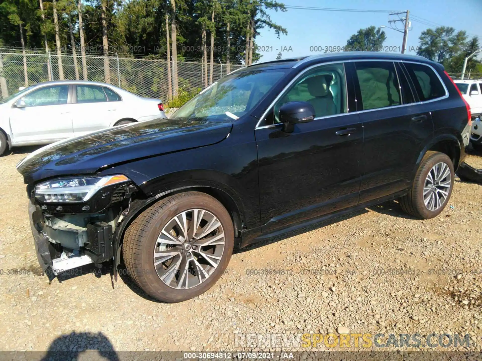 2 Photograph of a damaged car YV4102PK5M1730734 VOLVO XC90 2021