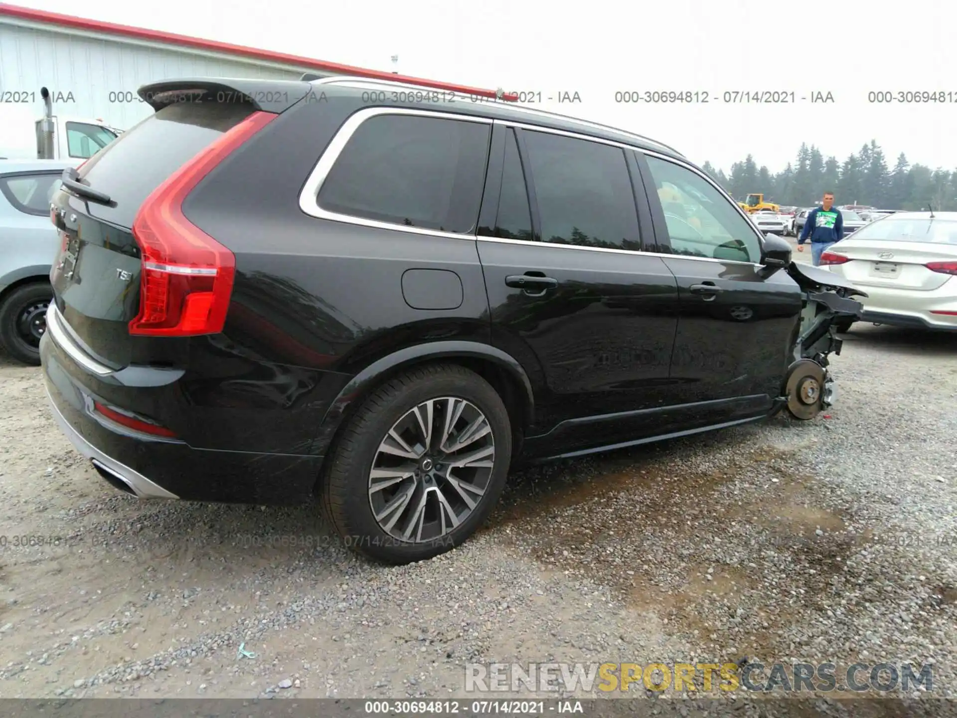 4 Photograph of a damaged car YV4102PK5M1730734 VOLVO XC90 2021