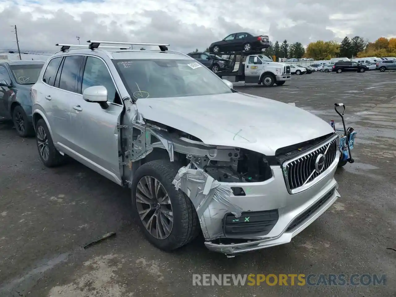 1 Photograph of a damaged car YV4102PK5M1754872 VOLVO XC90 2021